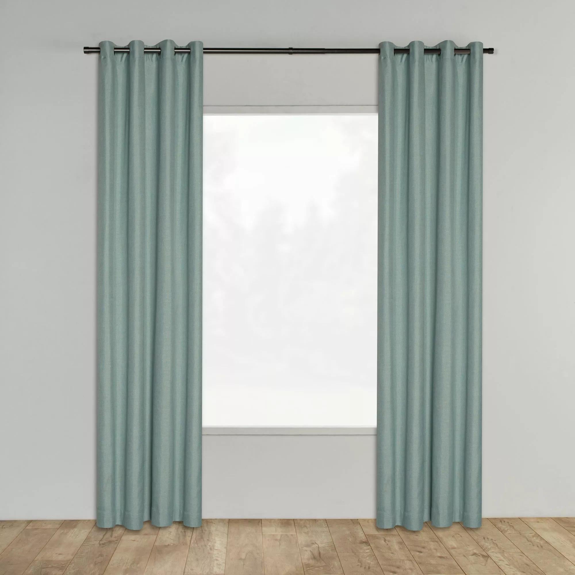 Seafoam Aqua Darja Blackout Curtain