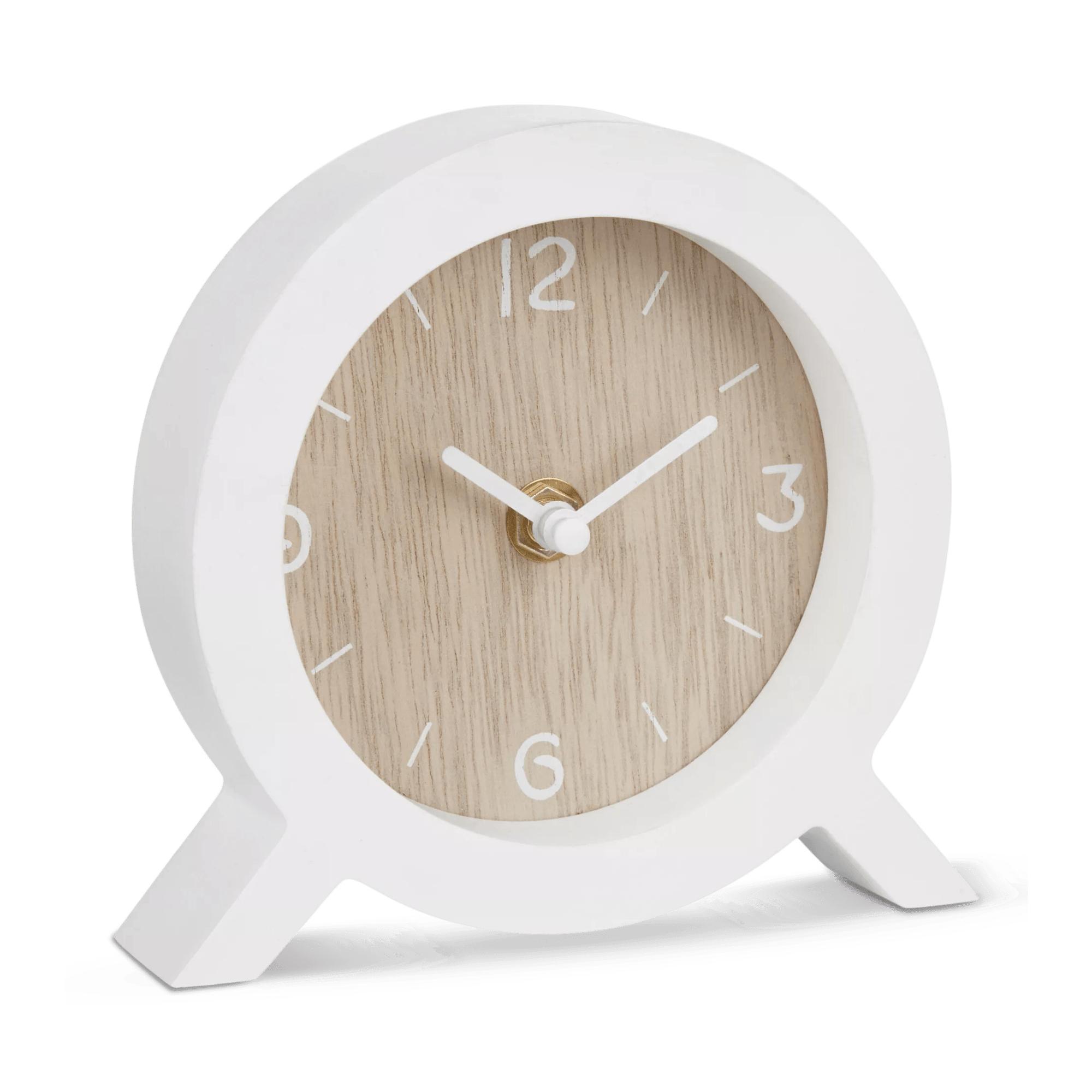 Horloge de table ronde