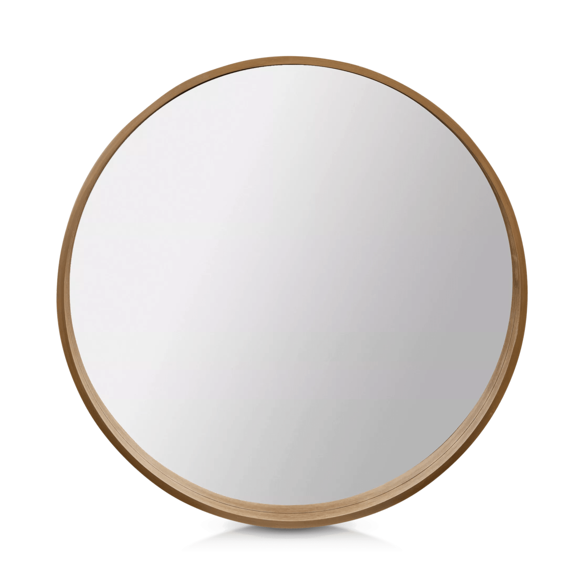 Round Framed Mirror