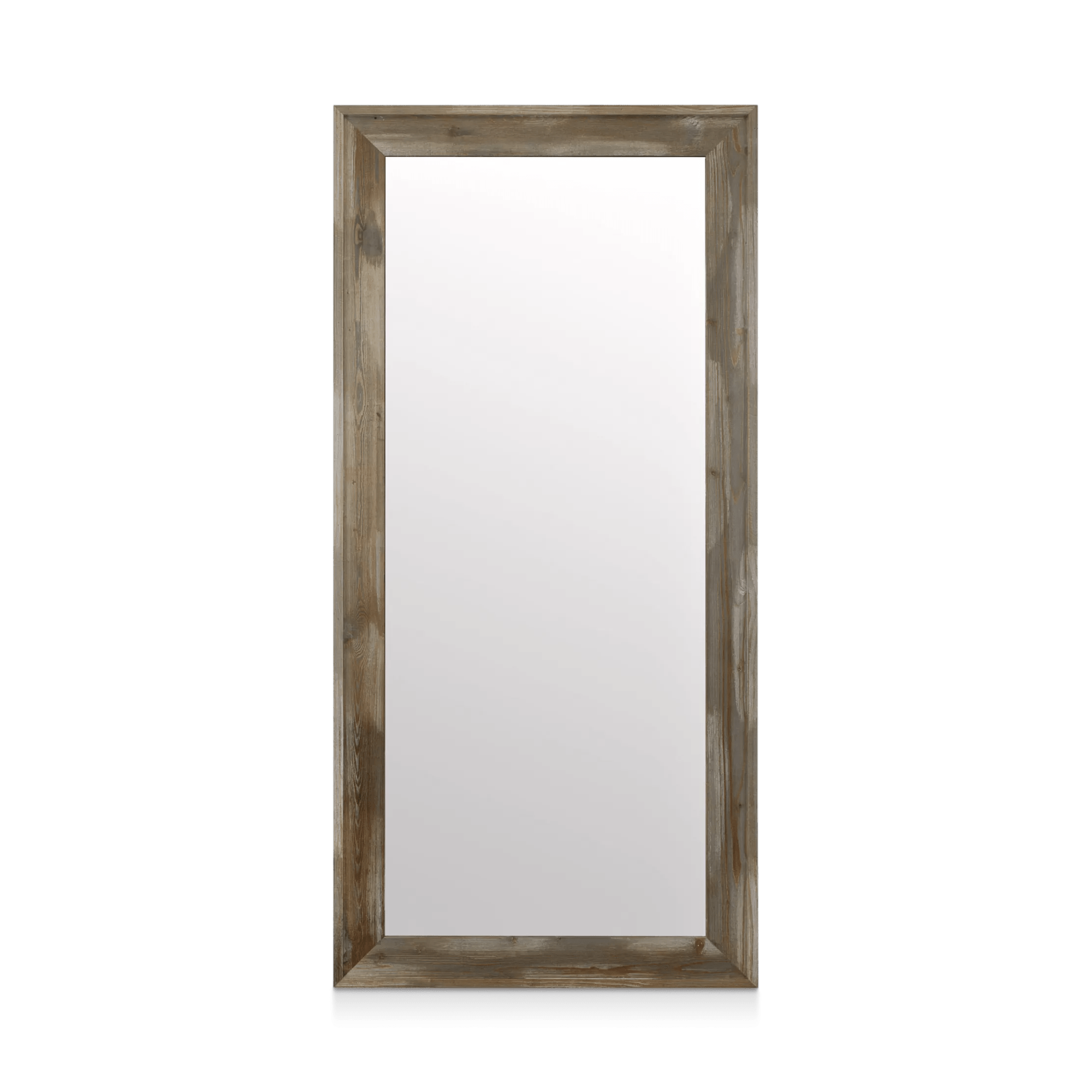 Miroir avec cadre en bois flottant