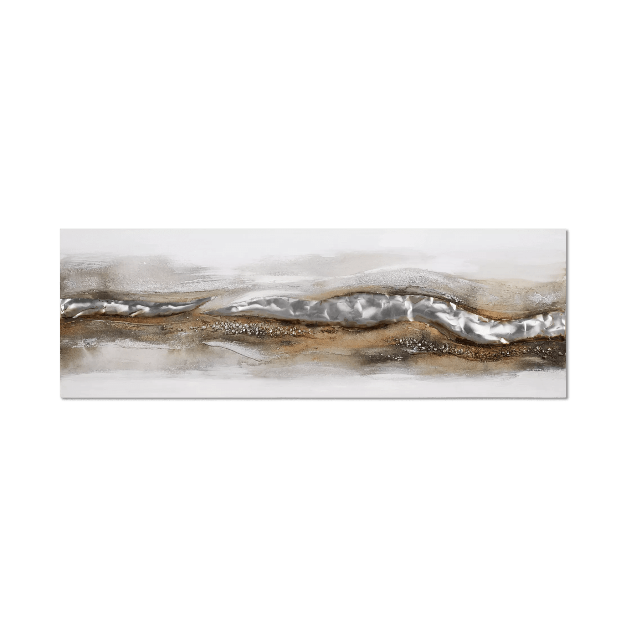 Abstract Oil Painting Canvas – Bouclair