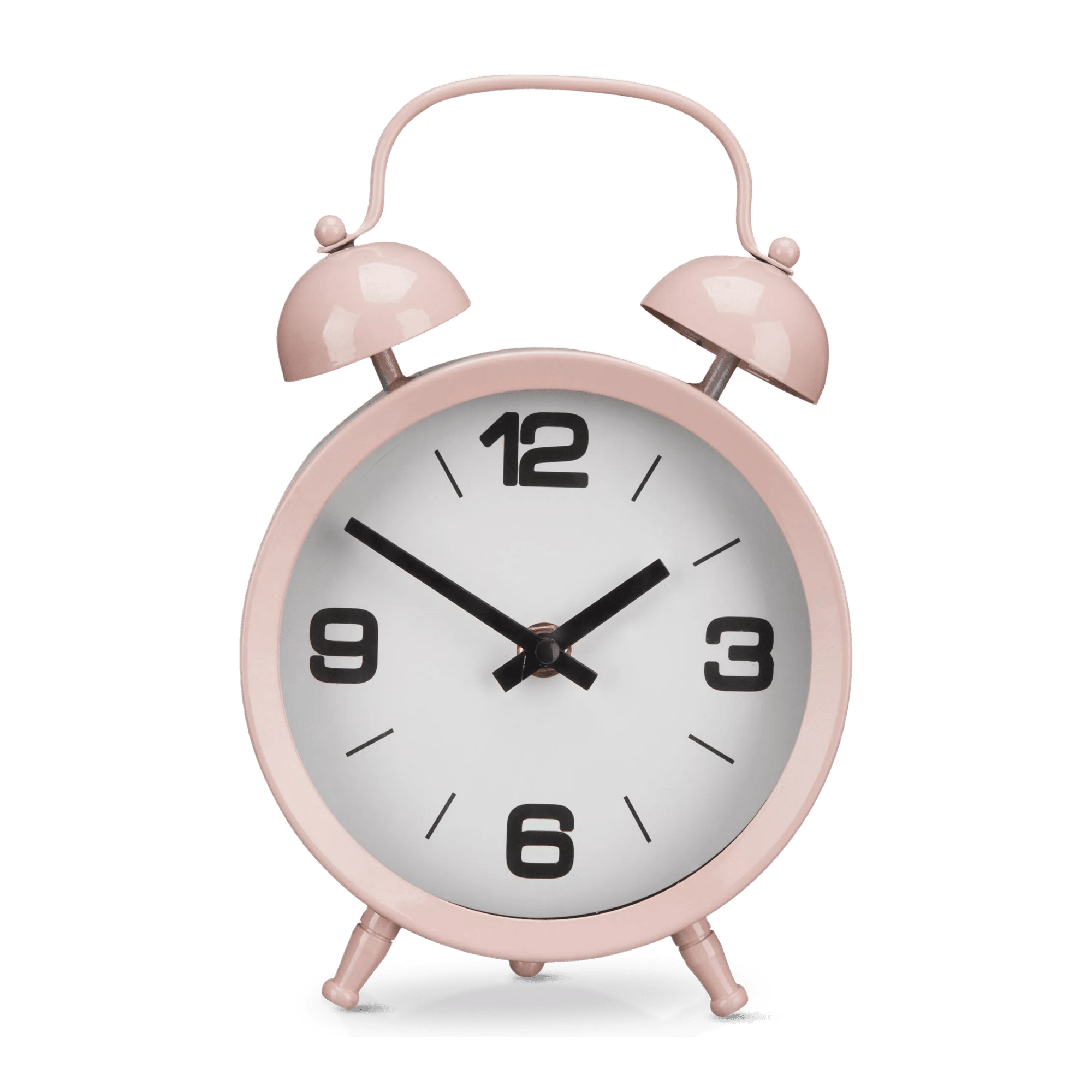 Horloge de table en métal