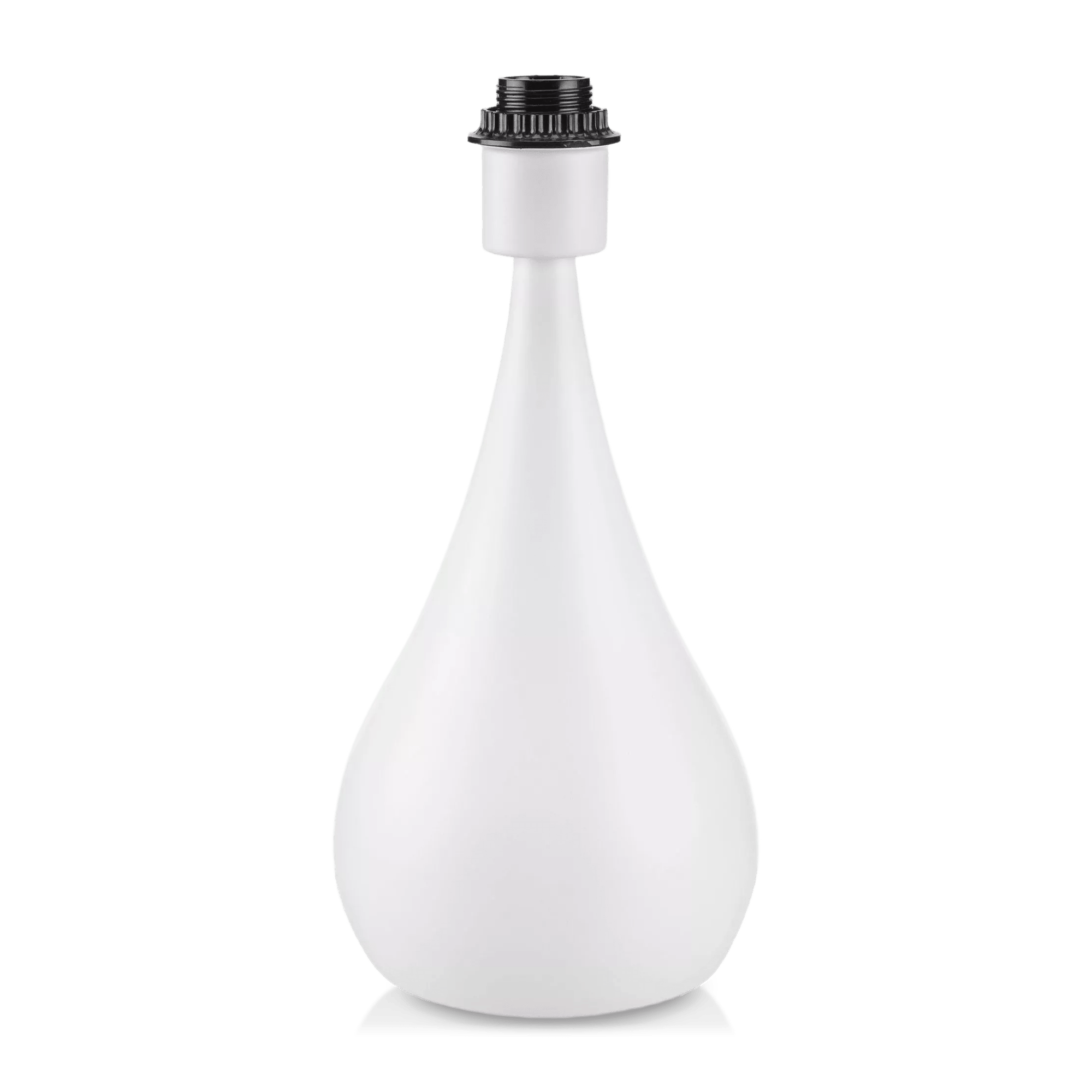 Pied de lampe évasé en métal
