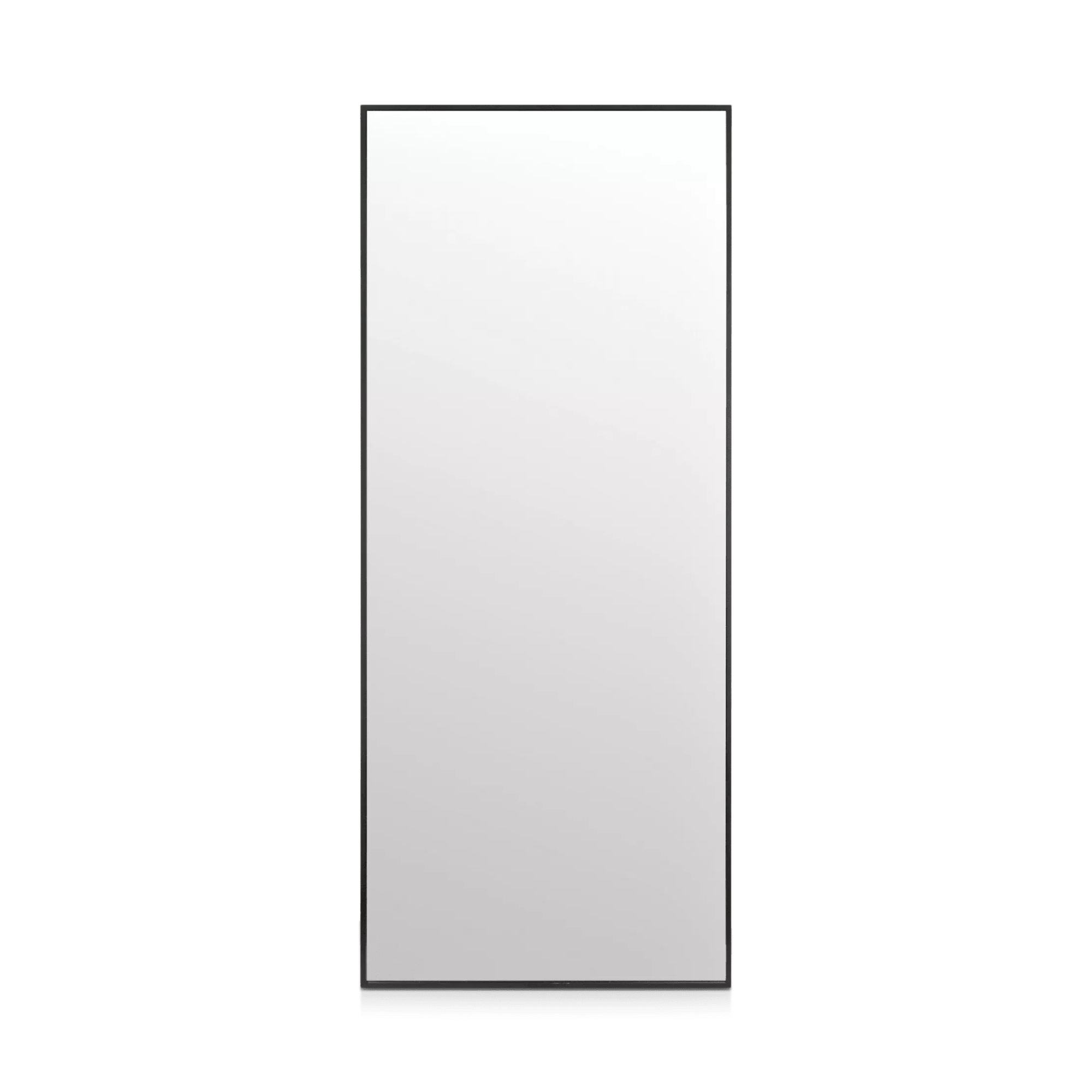 Miroir plein pied avec cadre en aluminium