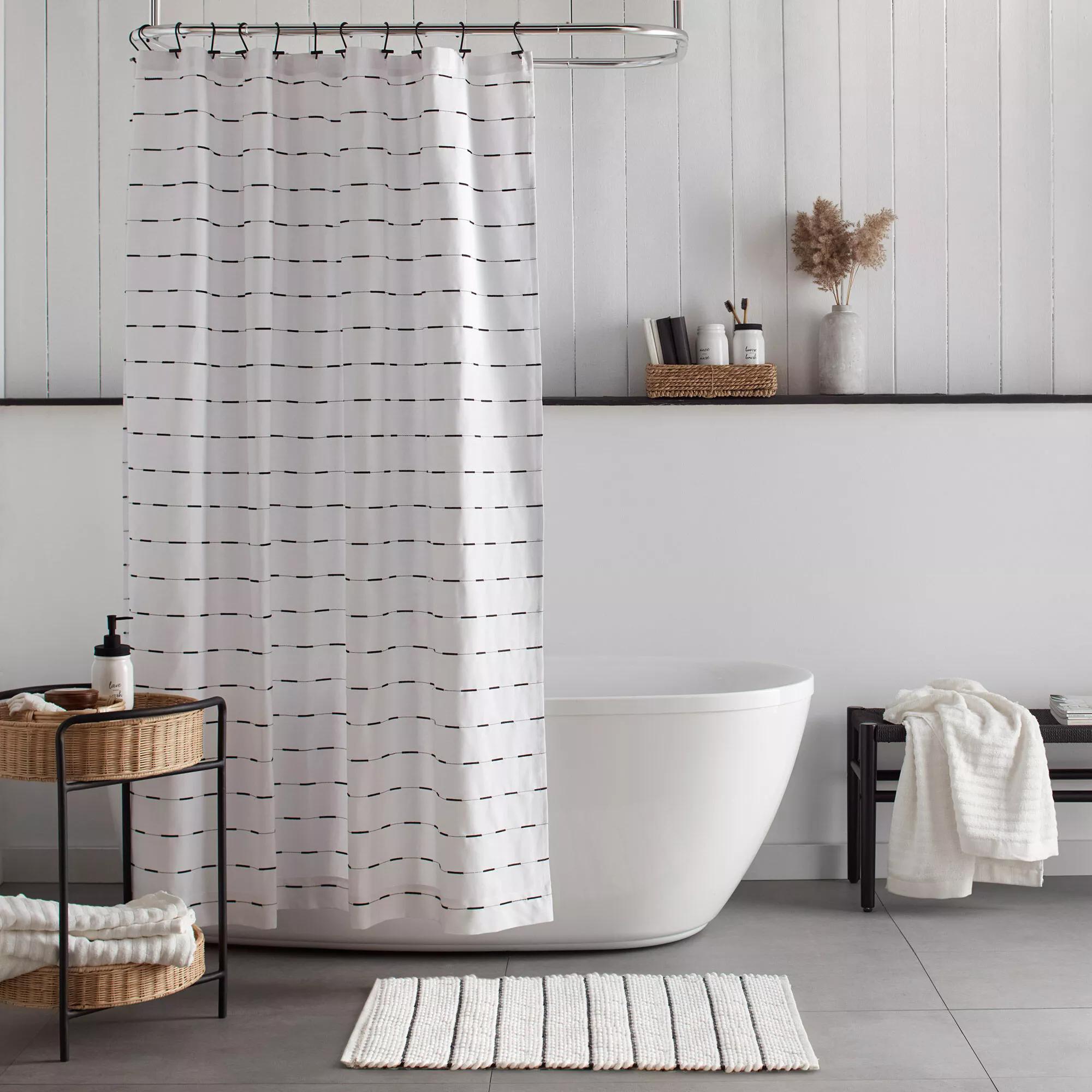 Rideau de douche rayures Stroka