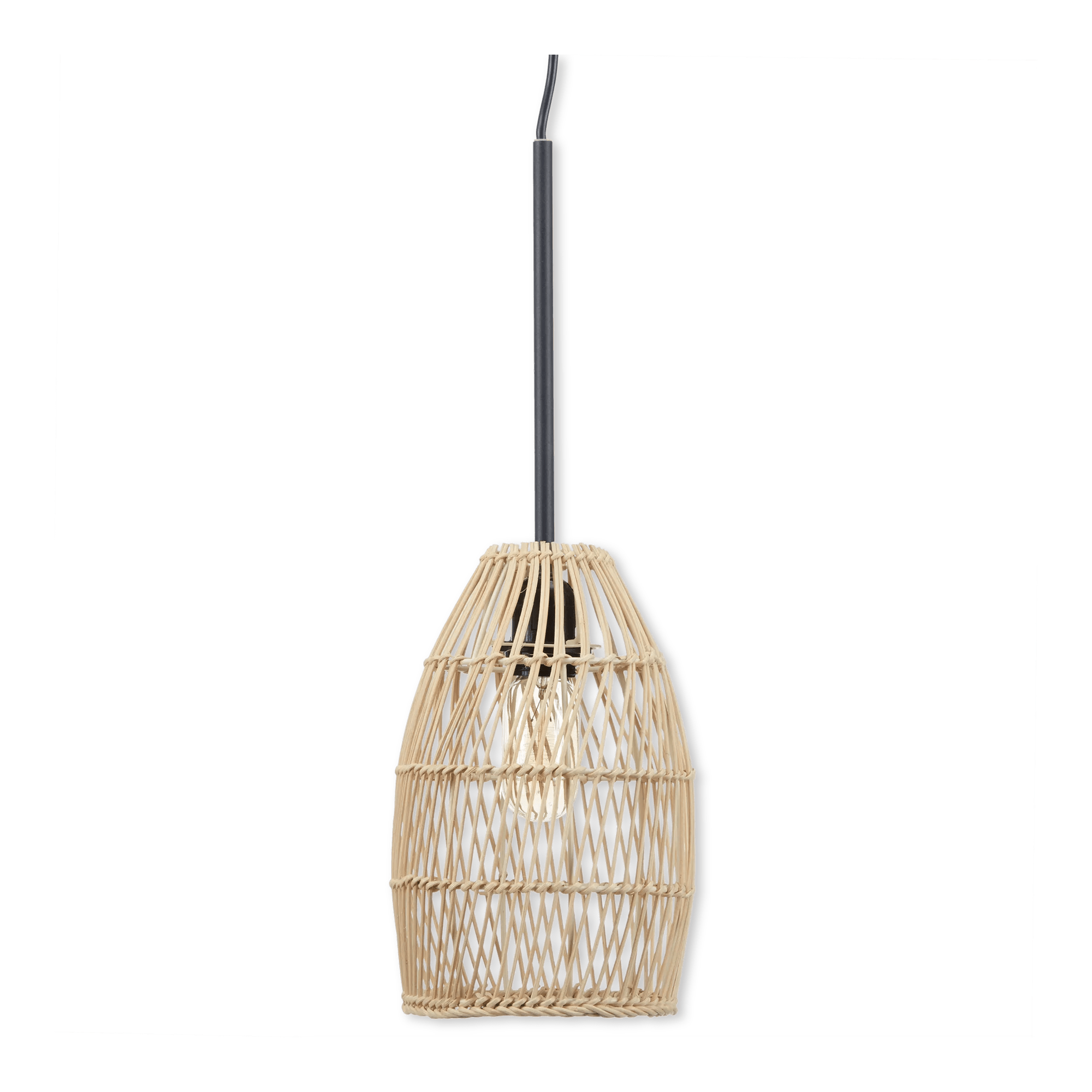 Natural Fiber Ceiling Lamp