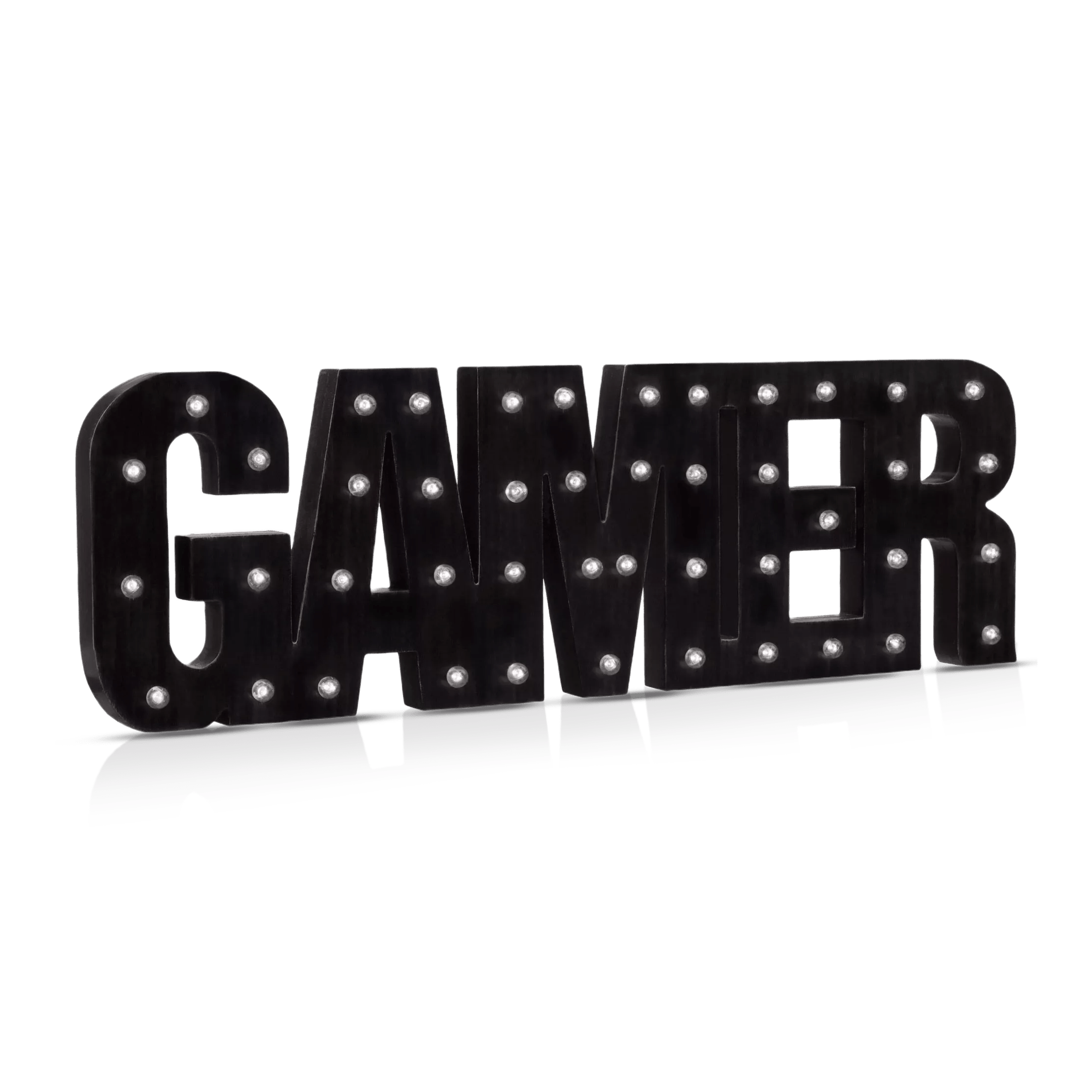 Mot décoratif Gamer DEL