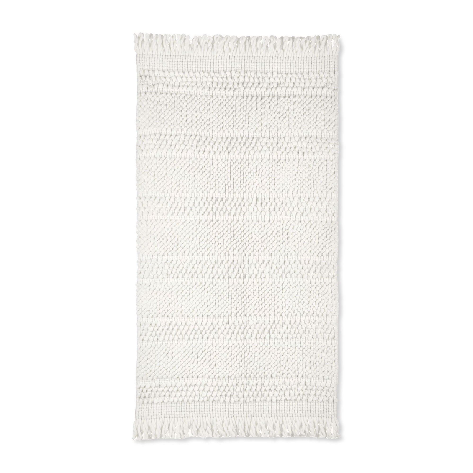 Tapis de bain texturé Boho