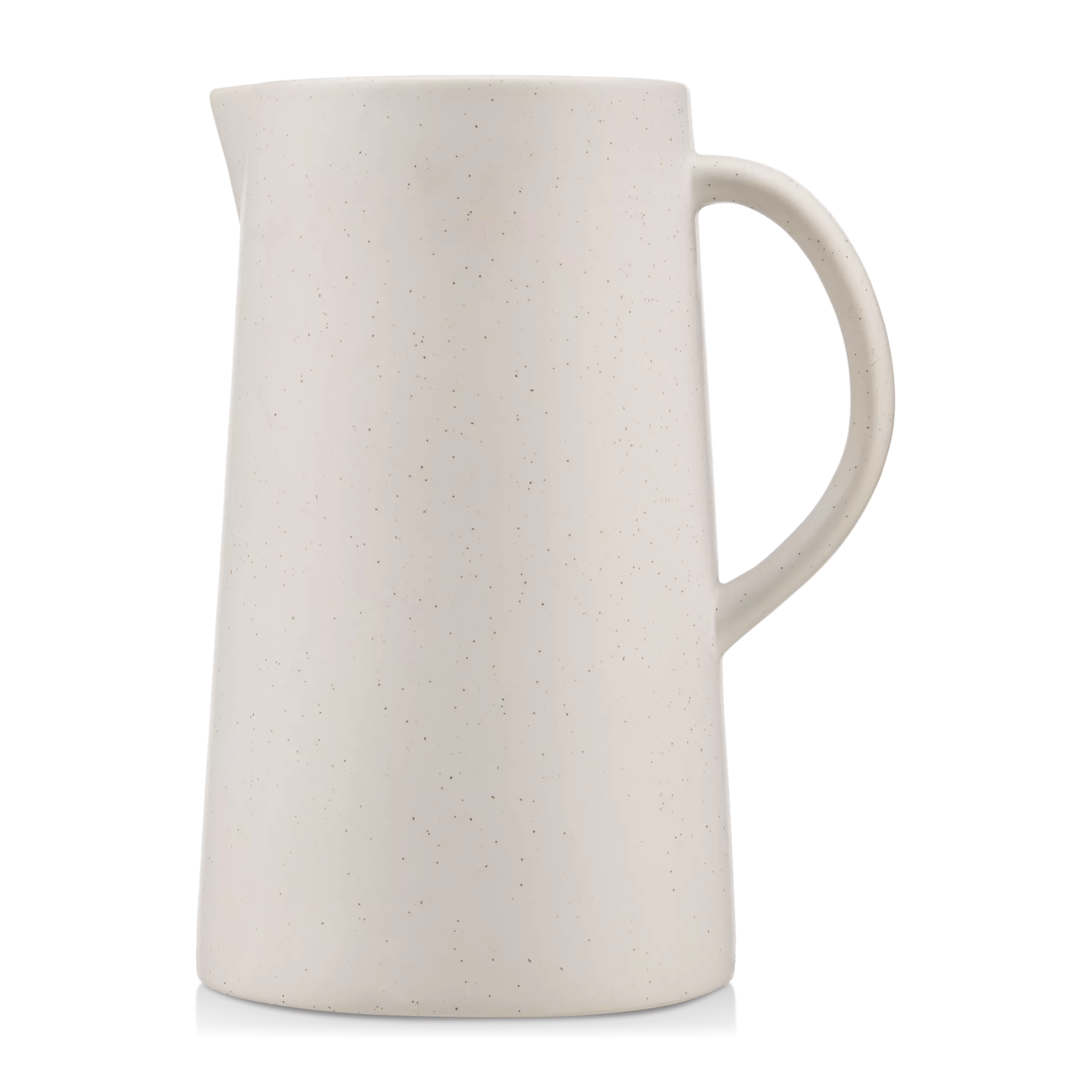 Pichet en céramique mouchetée