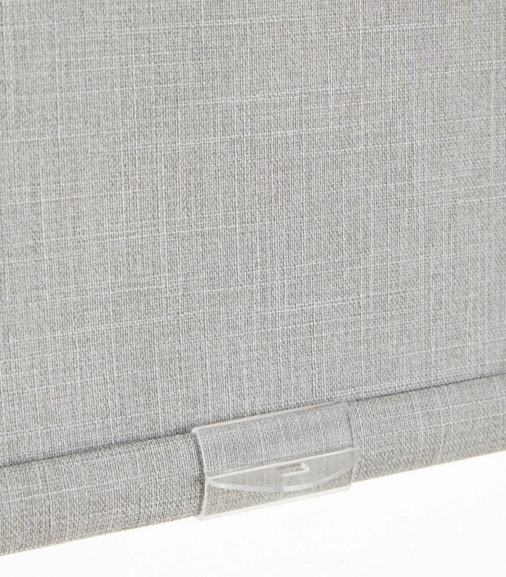 Store coupe-lumière à rouleau sans cordon Chita Gris Pâle