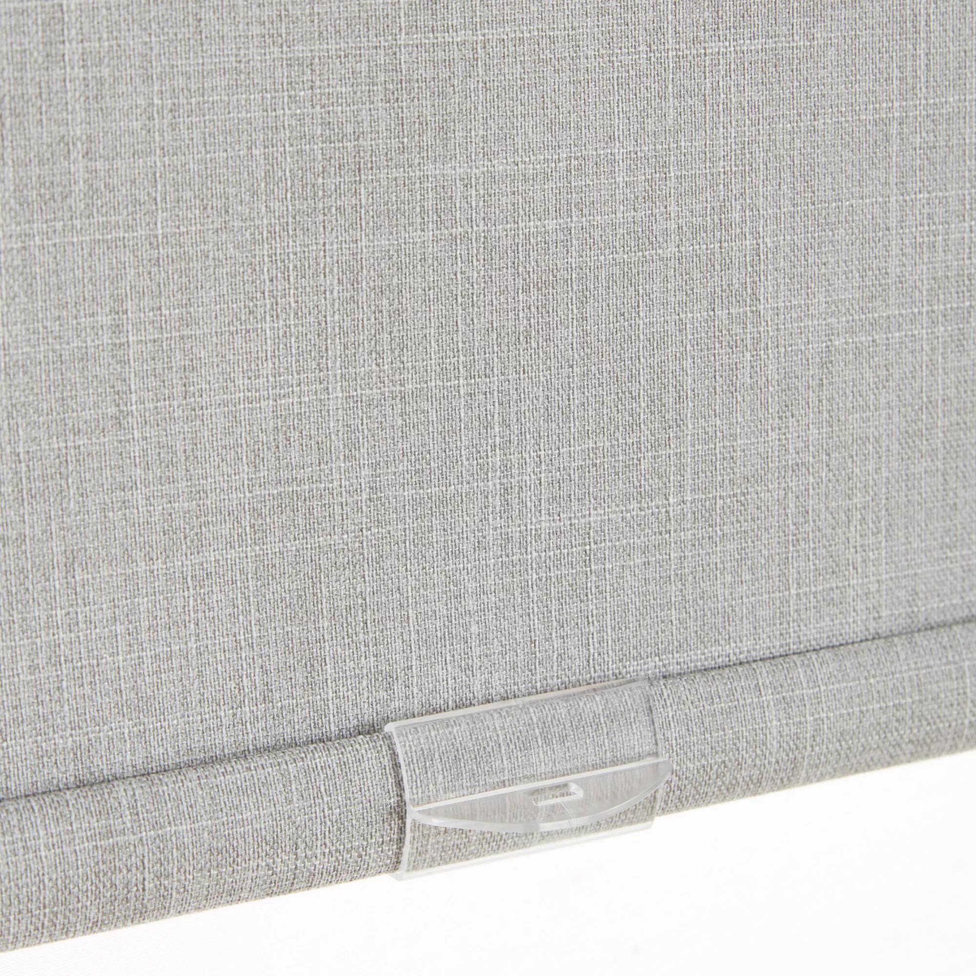 Store coupe-lumière à rouleau sans cordon Chita Gris Pâle