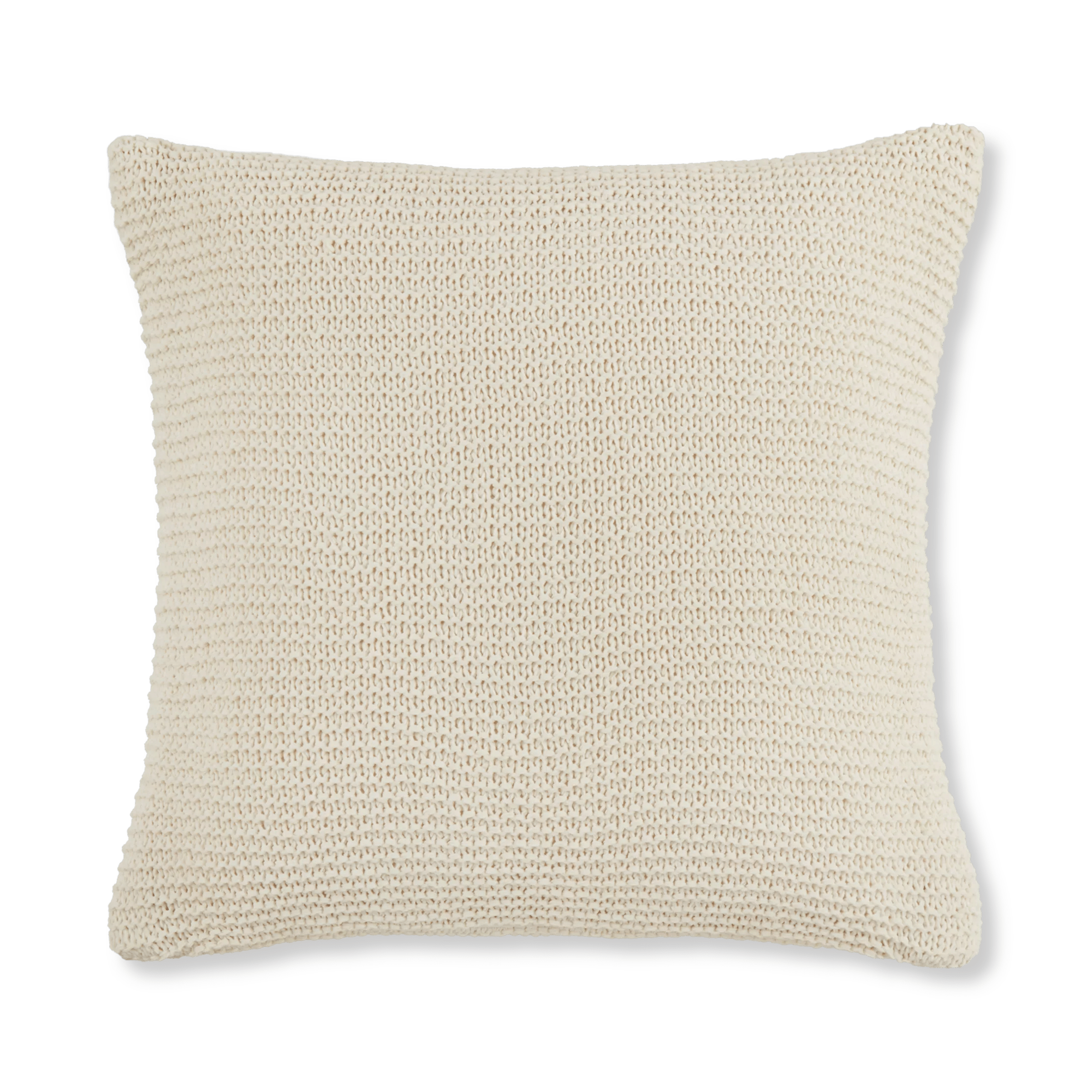 Coussin décoratif tissé Lonny Blanc