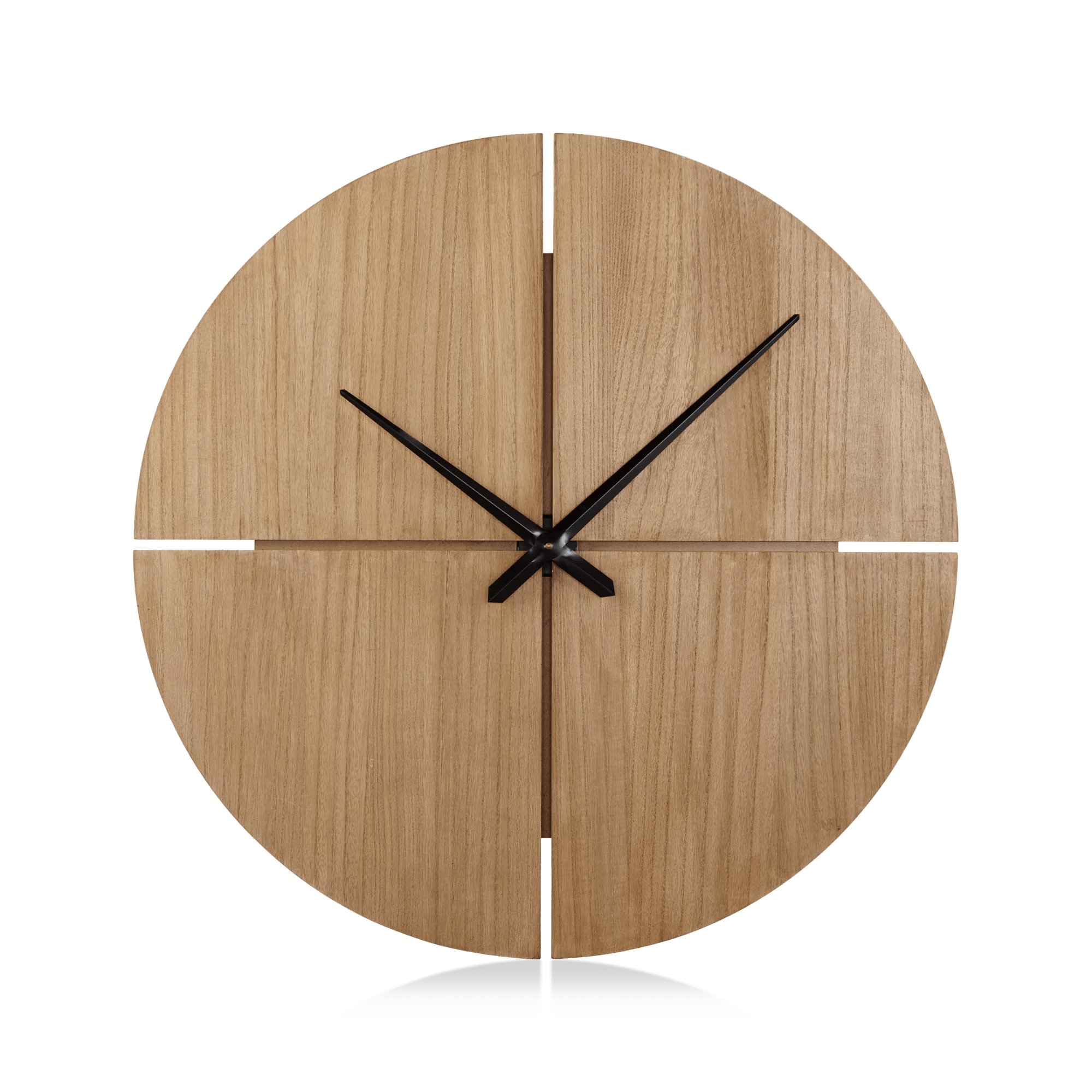 Natural Wood Wall Clock