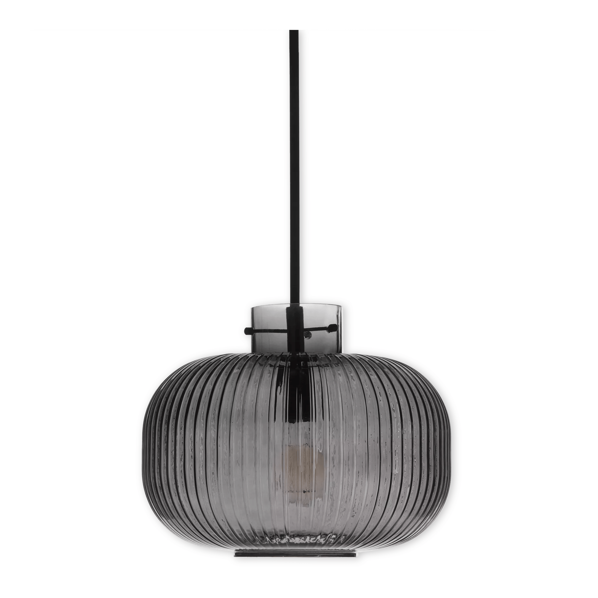 Round Glass Ceiling Lamp