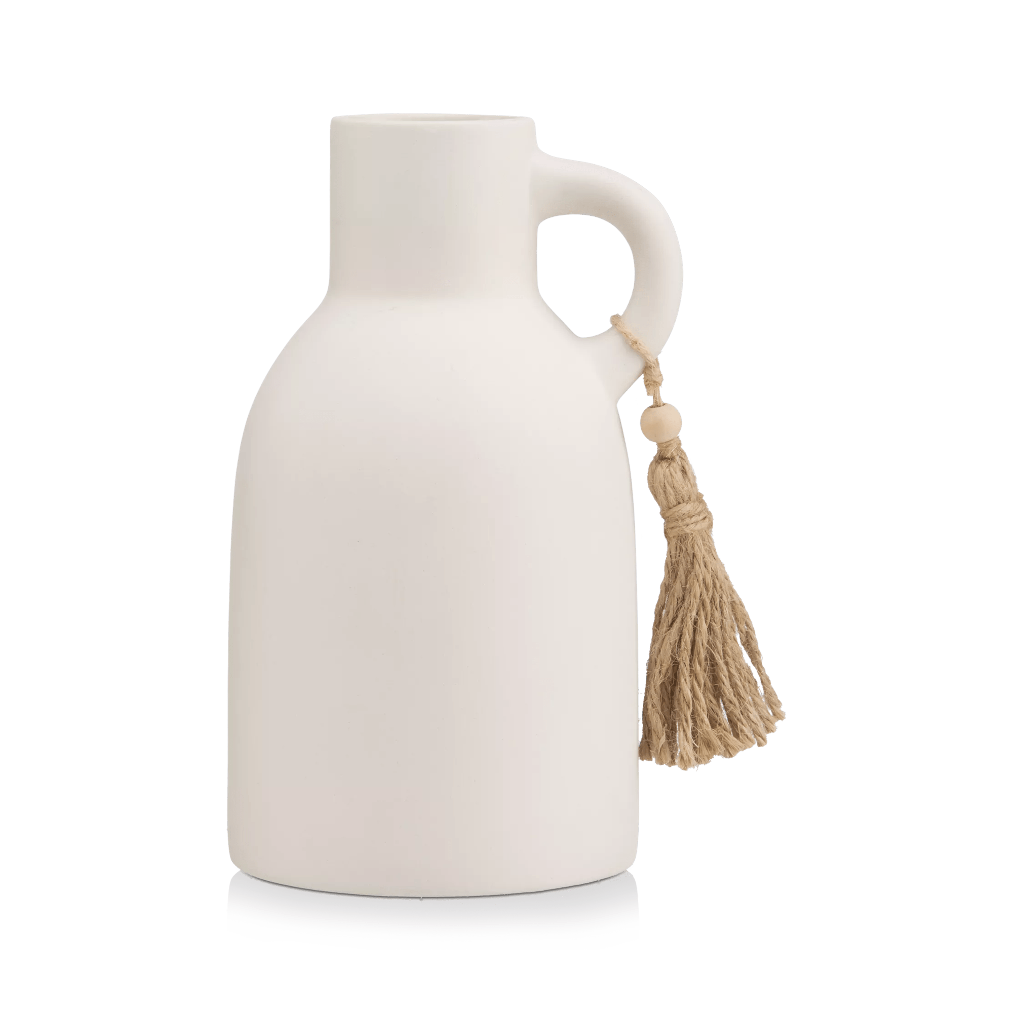 Vase en céramique avec gland