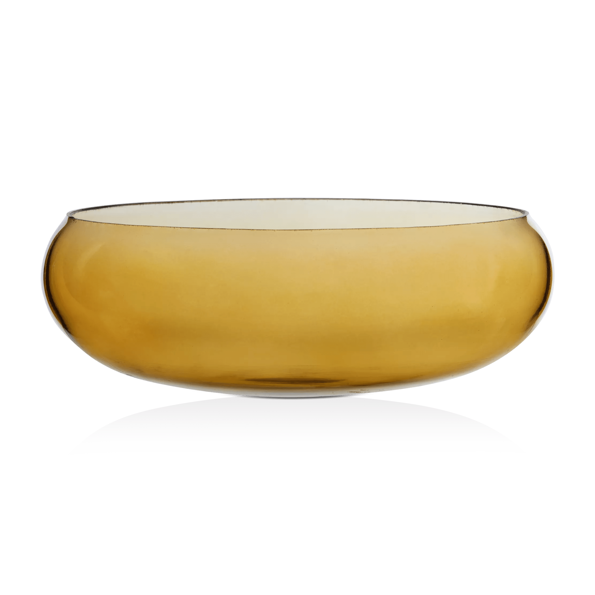 Yellow Glass Bowl