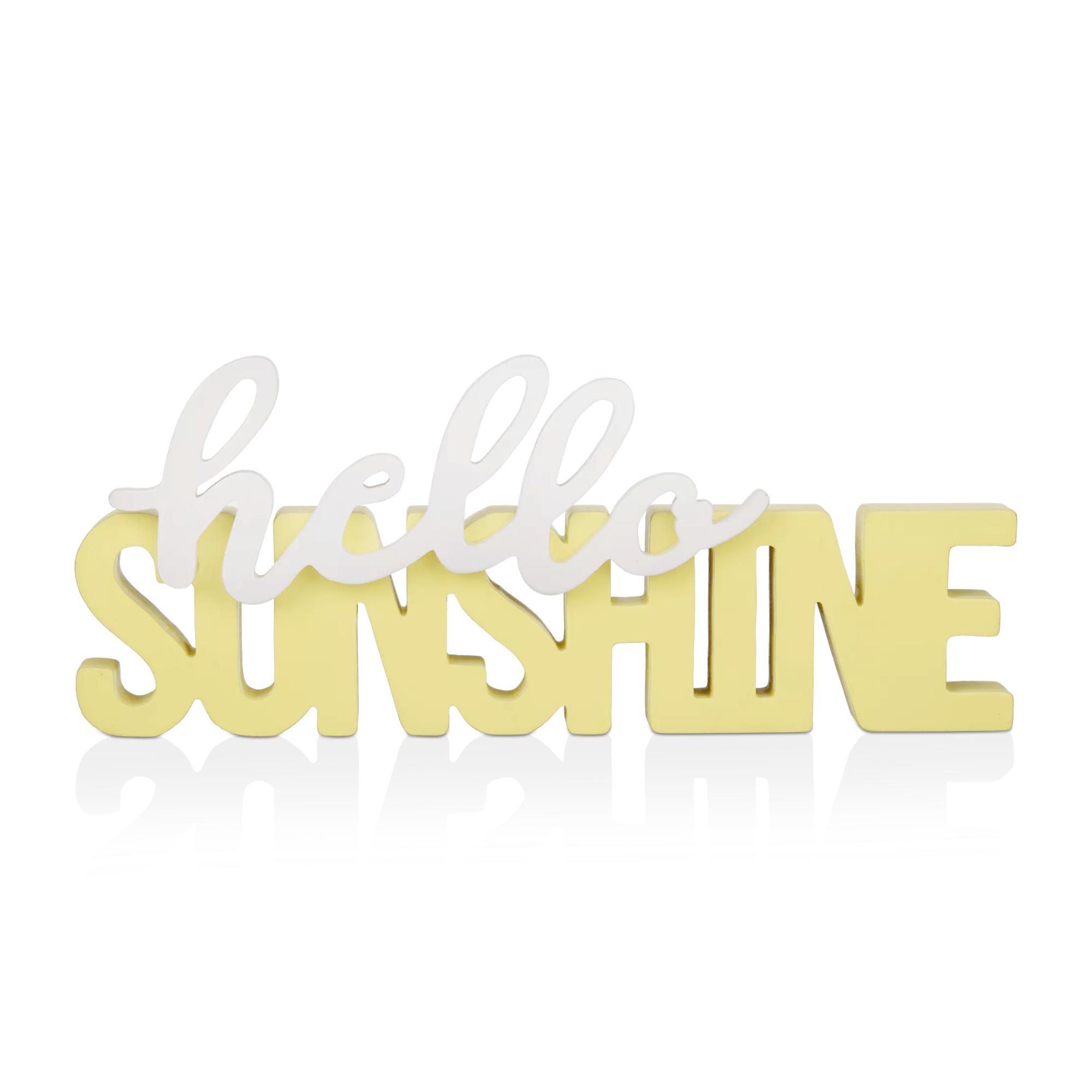 Decorative Word Hello Sunshine