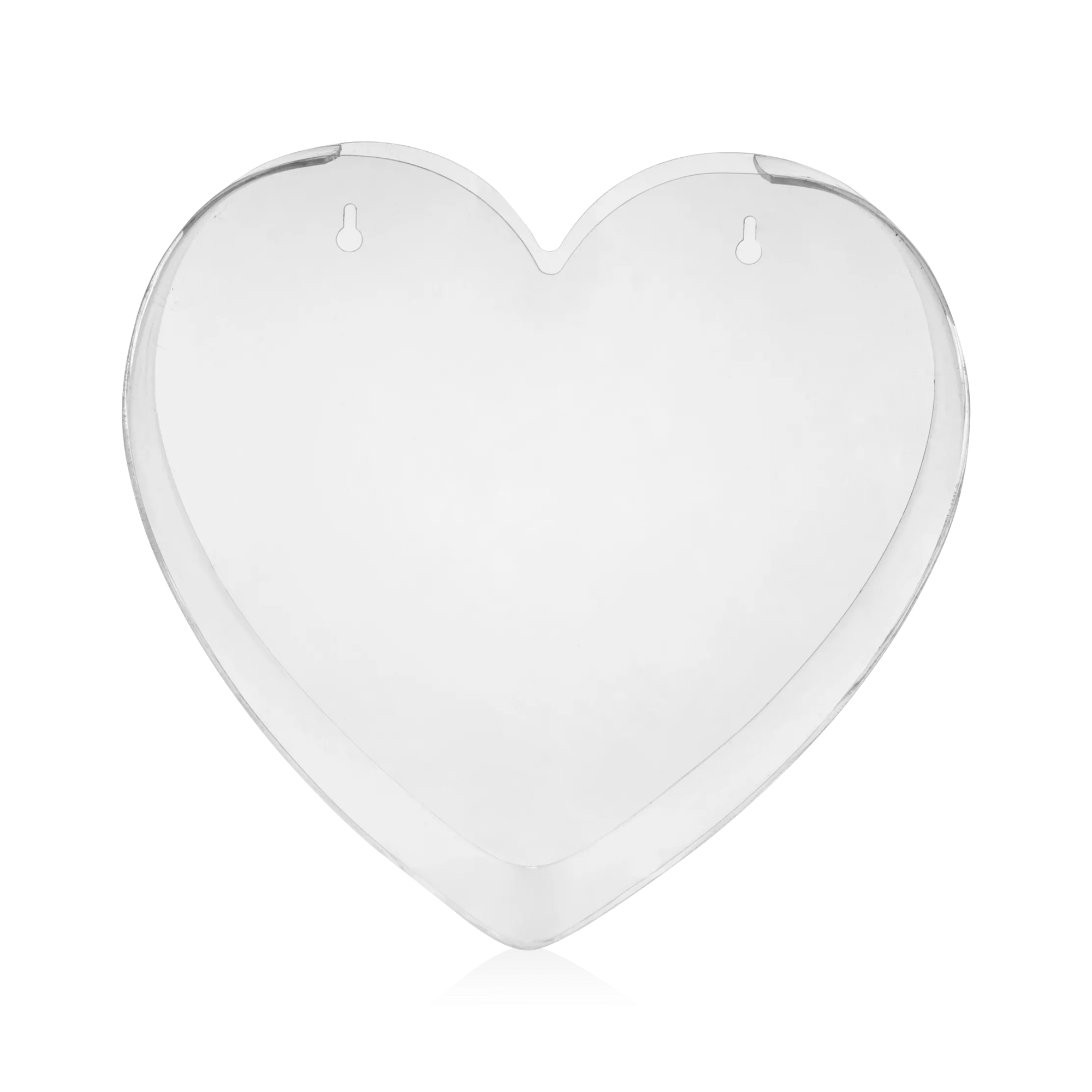 Heart-Shaped Plexiglass Shelf