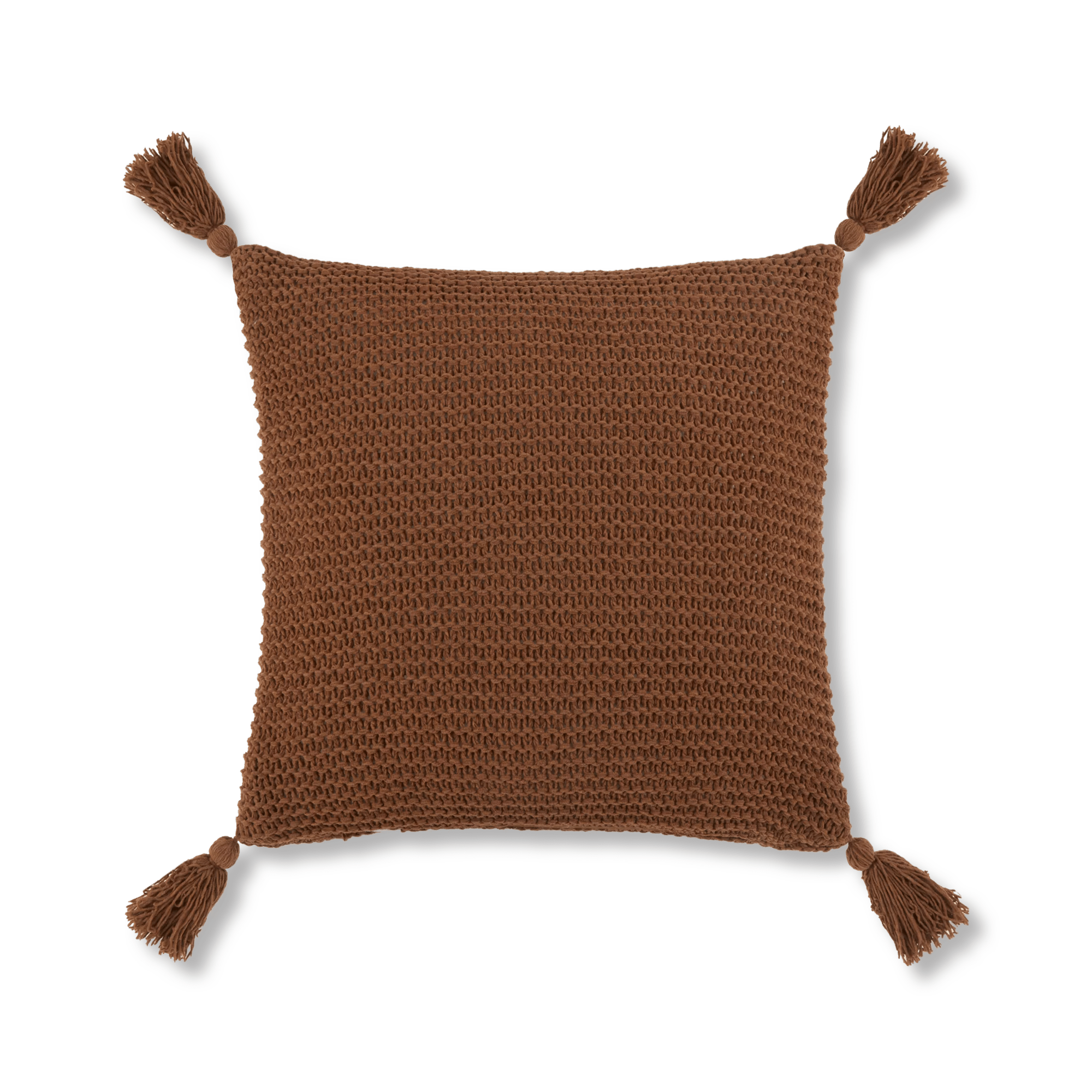 Coussin décoratif Erna avec glands