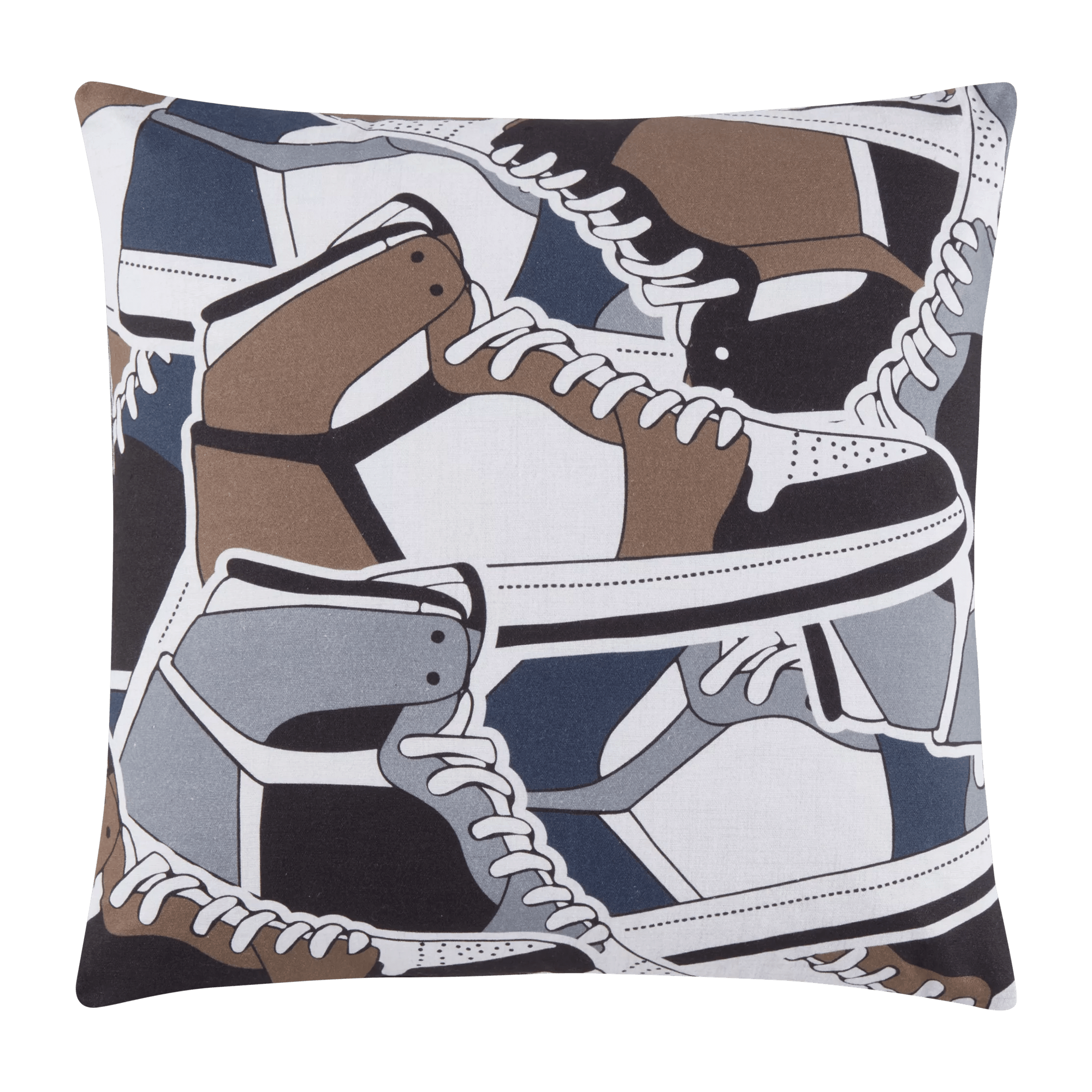 Nabu Sneaker Print Decorative Cushion Cover