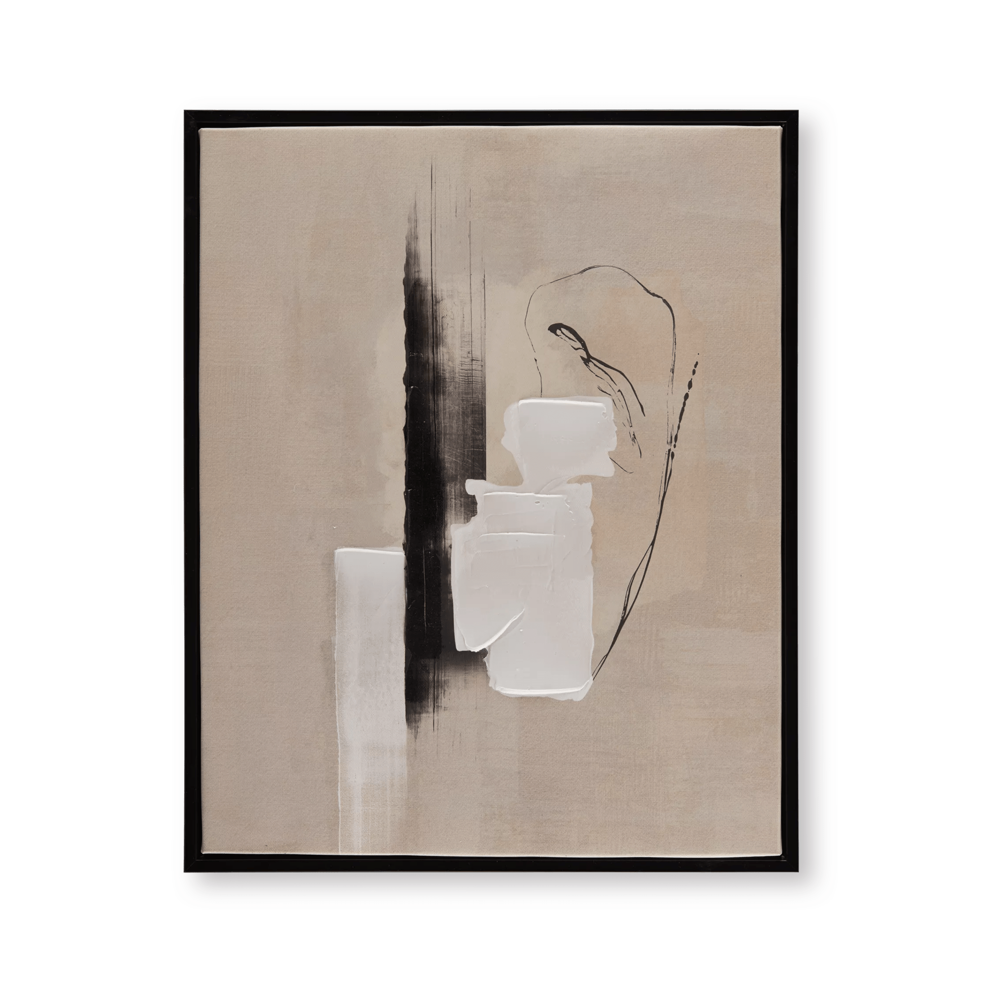 Abstract Canvas Framed Art