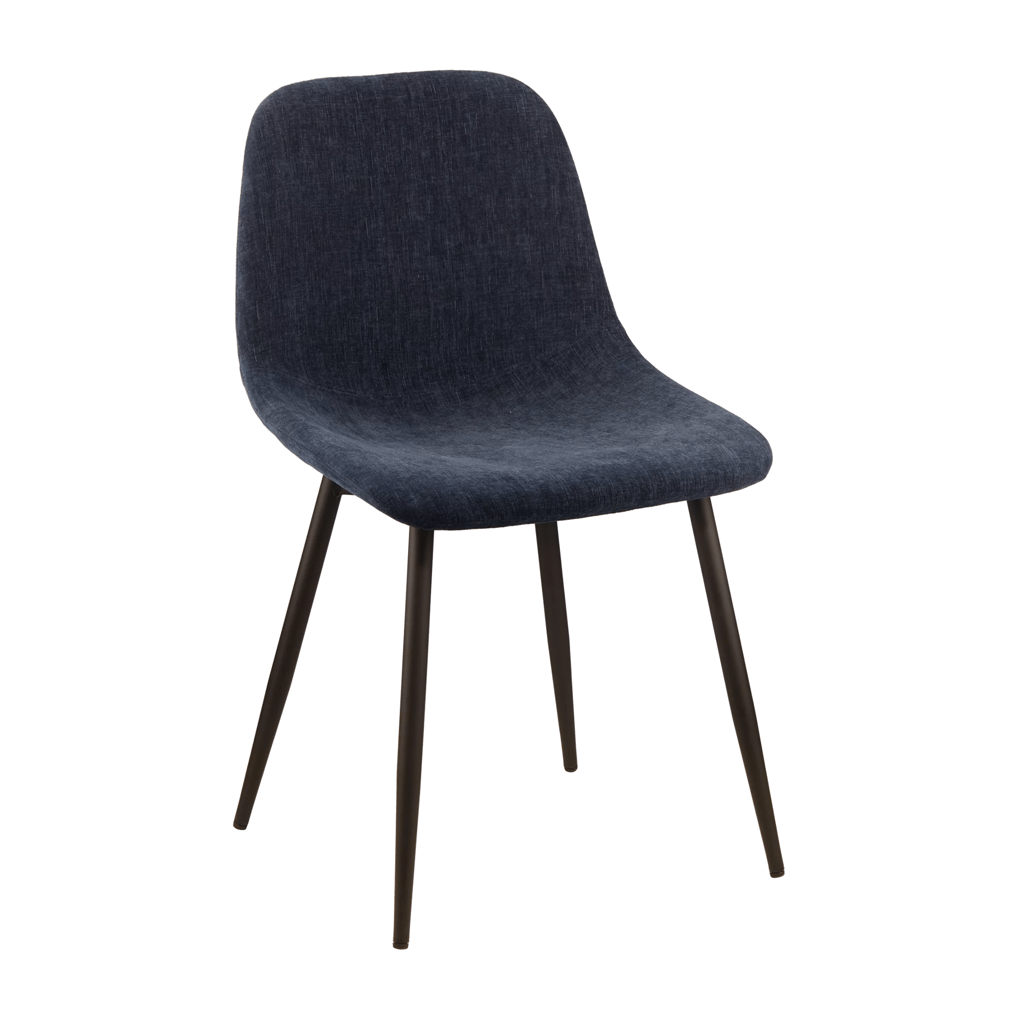 Fabric and Metal Dining Chair