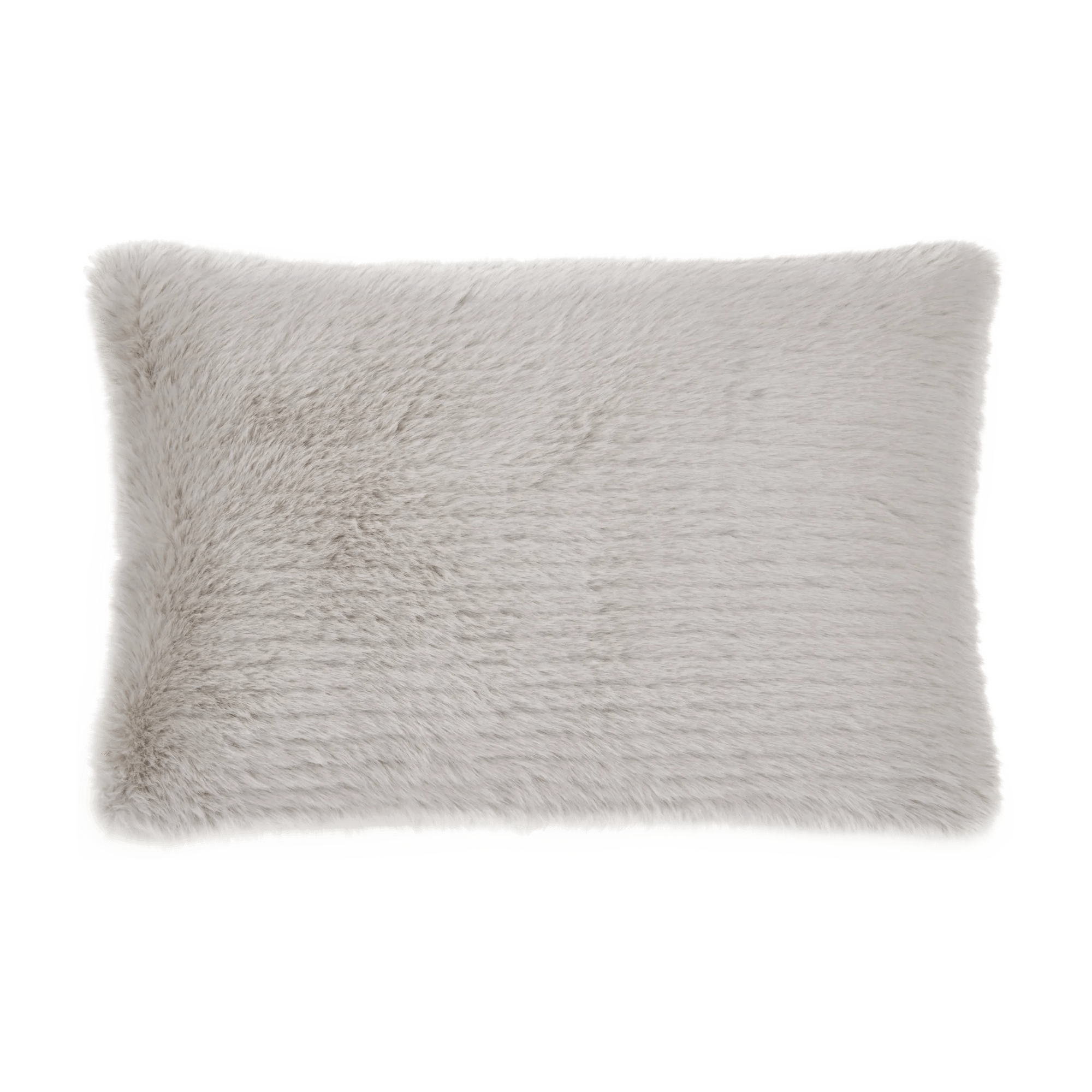Coussin décoratif lombaire en fausse fourrure Maddox