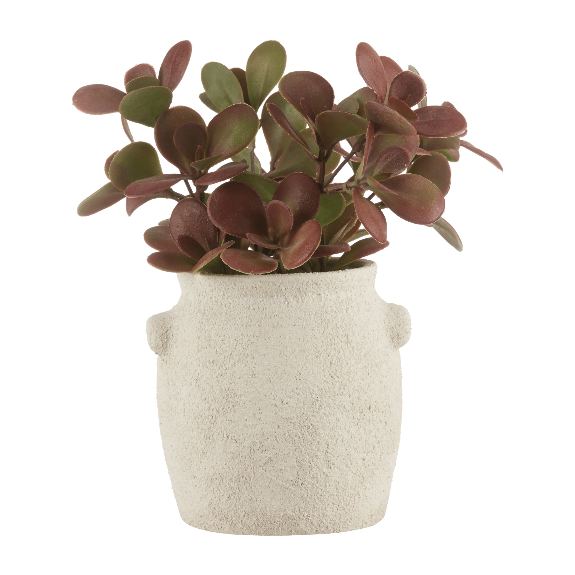 Faux Plant in Ceramic Pot