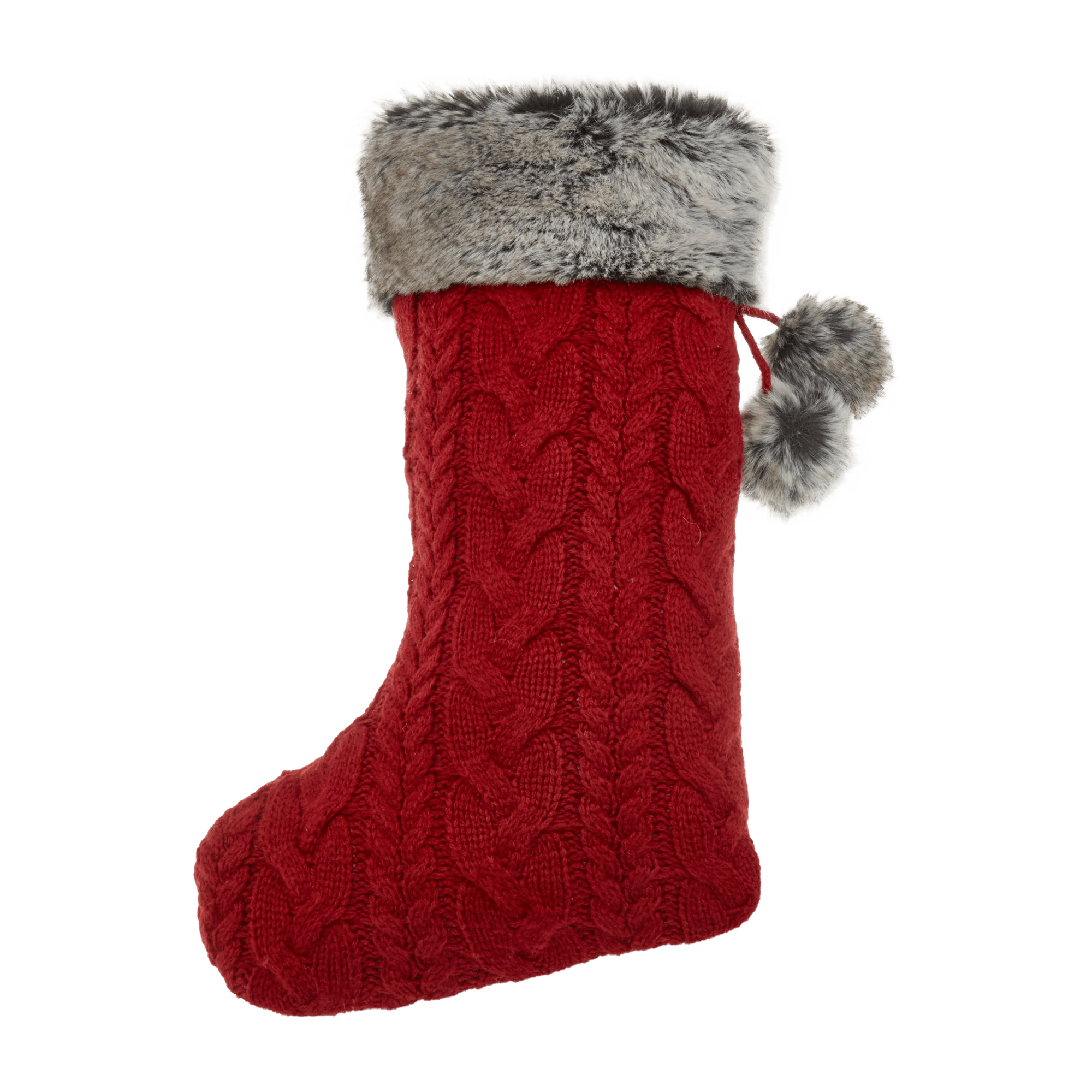 Bas de Noël en tricot Kane