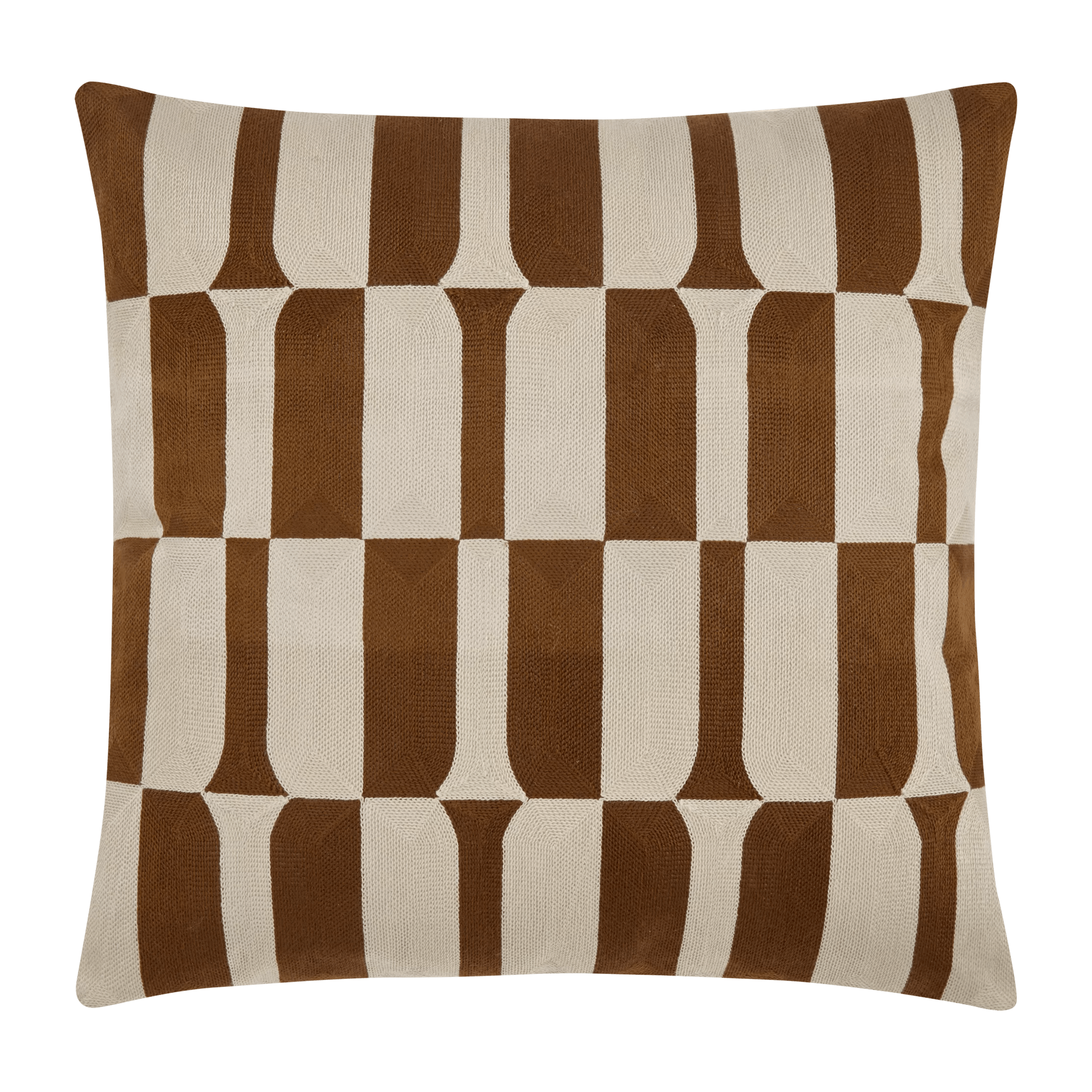 Coussin décoratif géo imprimé