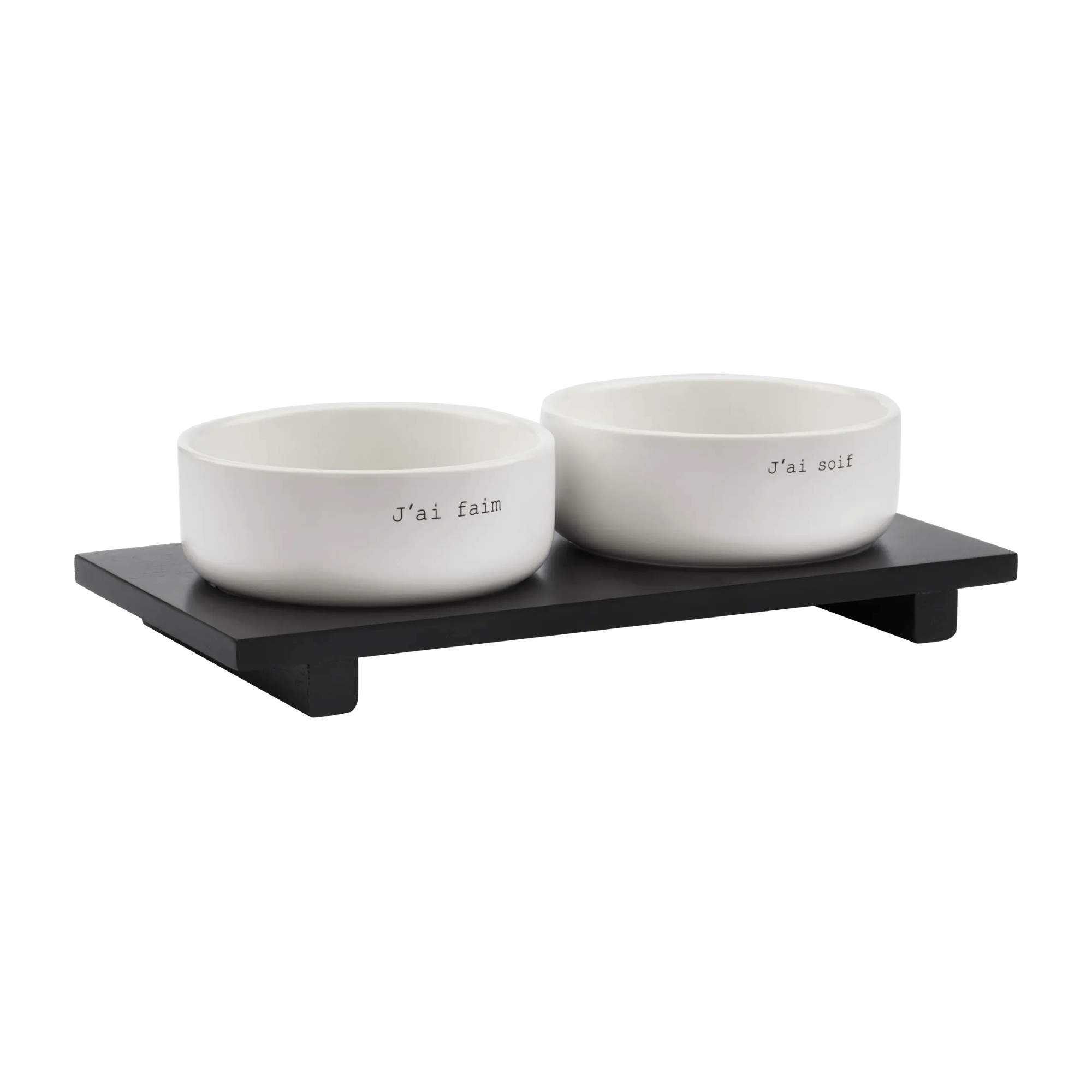 Set of 2 pet bowls