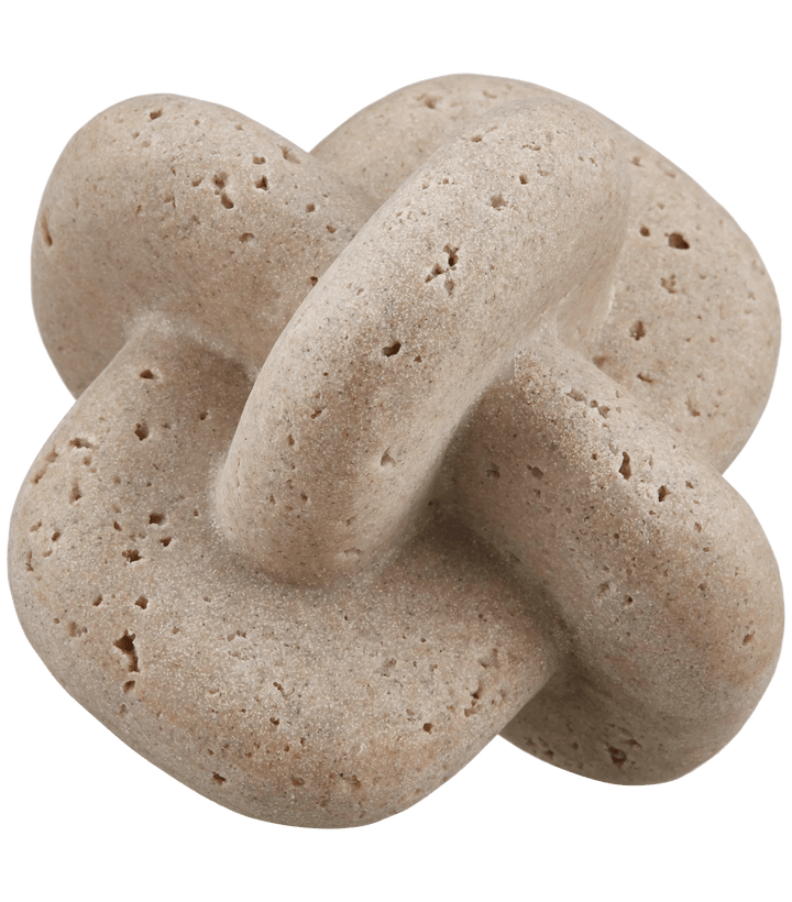 Decorative Speckled Ceramic Knot