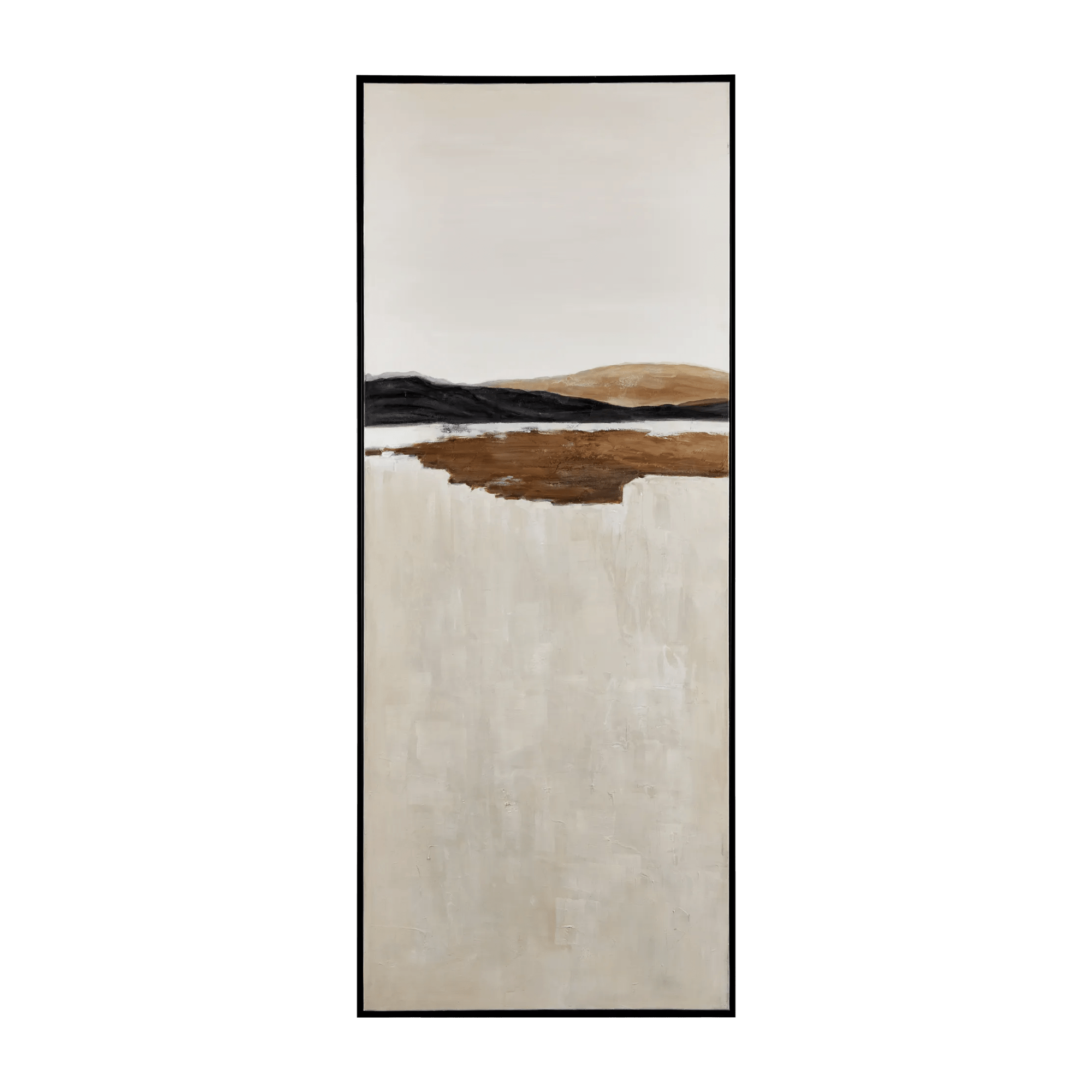 Horizon Abstract Framed Art