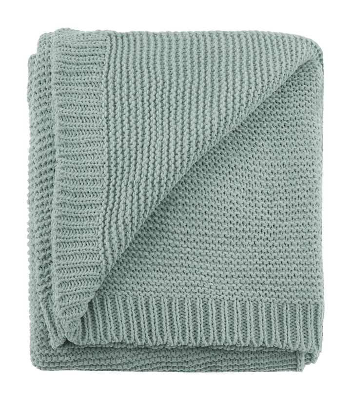 Aqua Lonny Woven Throw