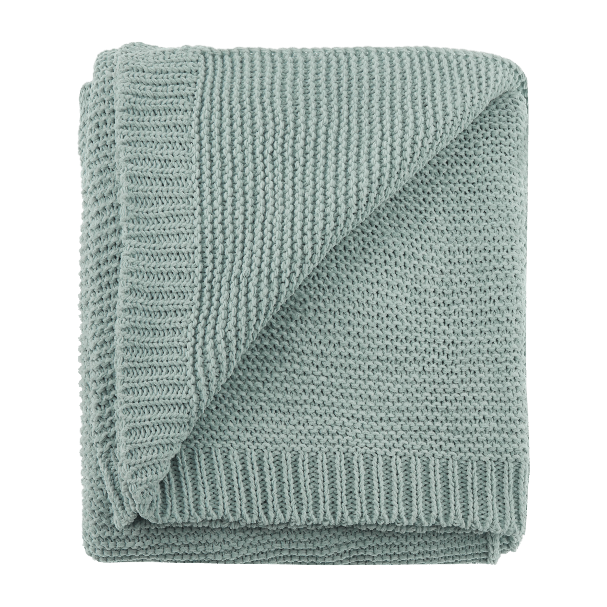 Aqua Lonny Woven Throw