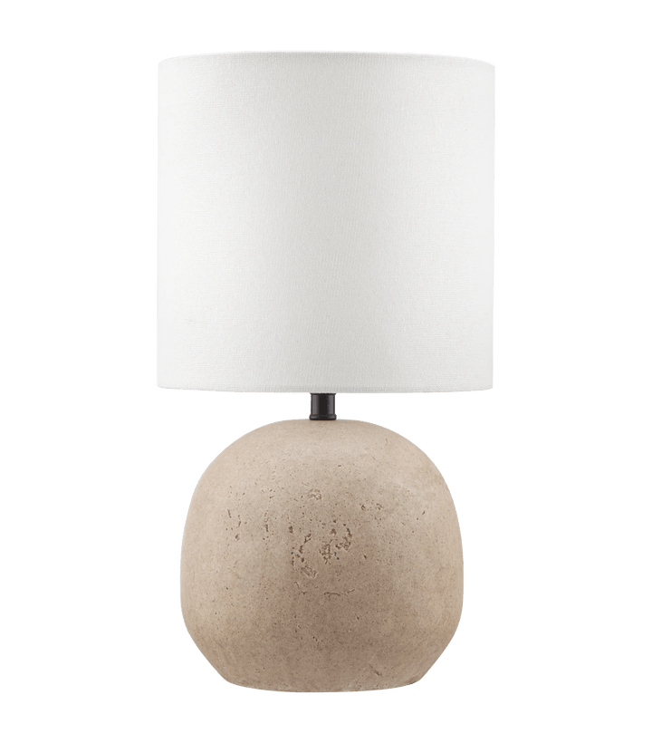 Lampe de table avec base en résine