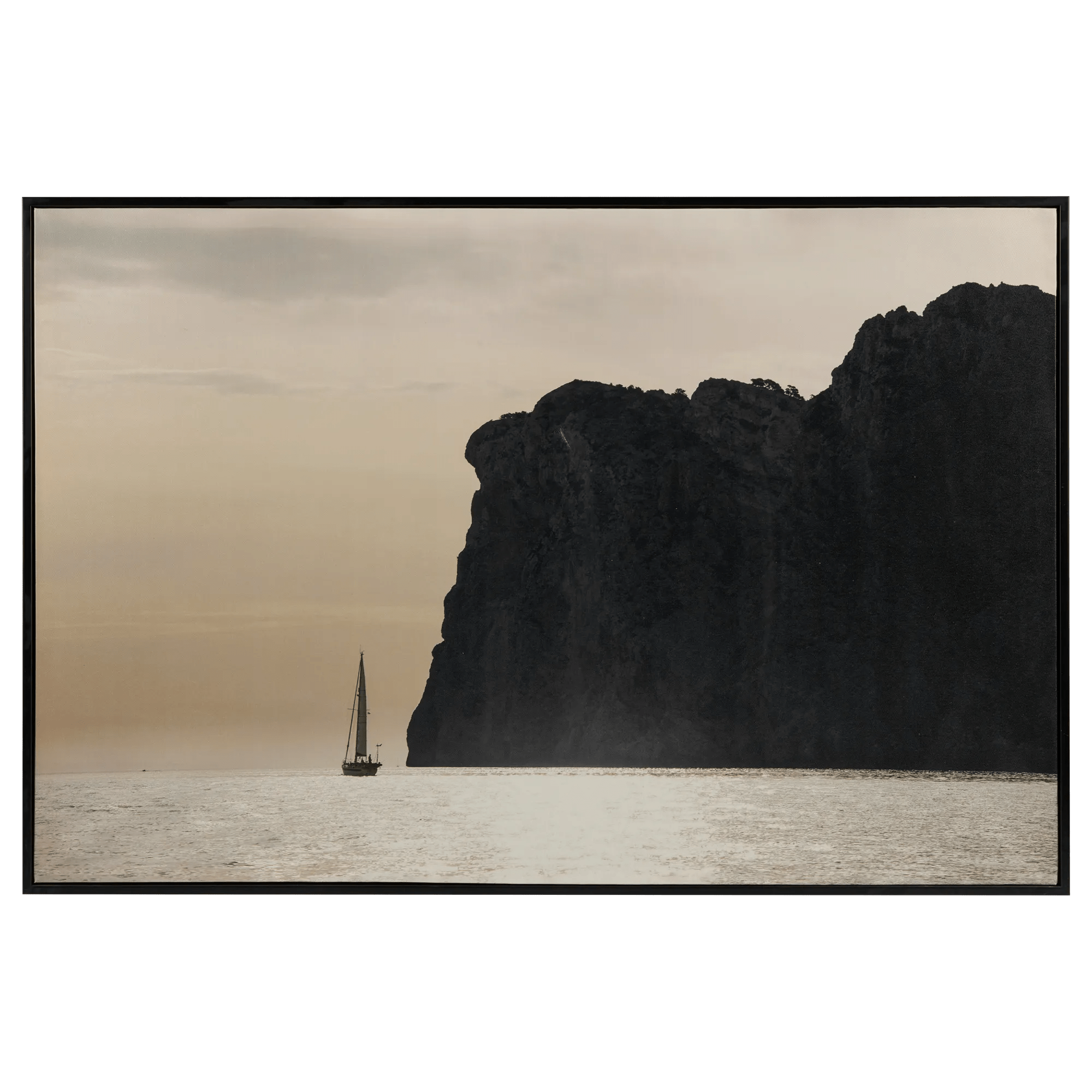 Framed Art Cliff View