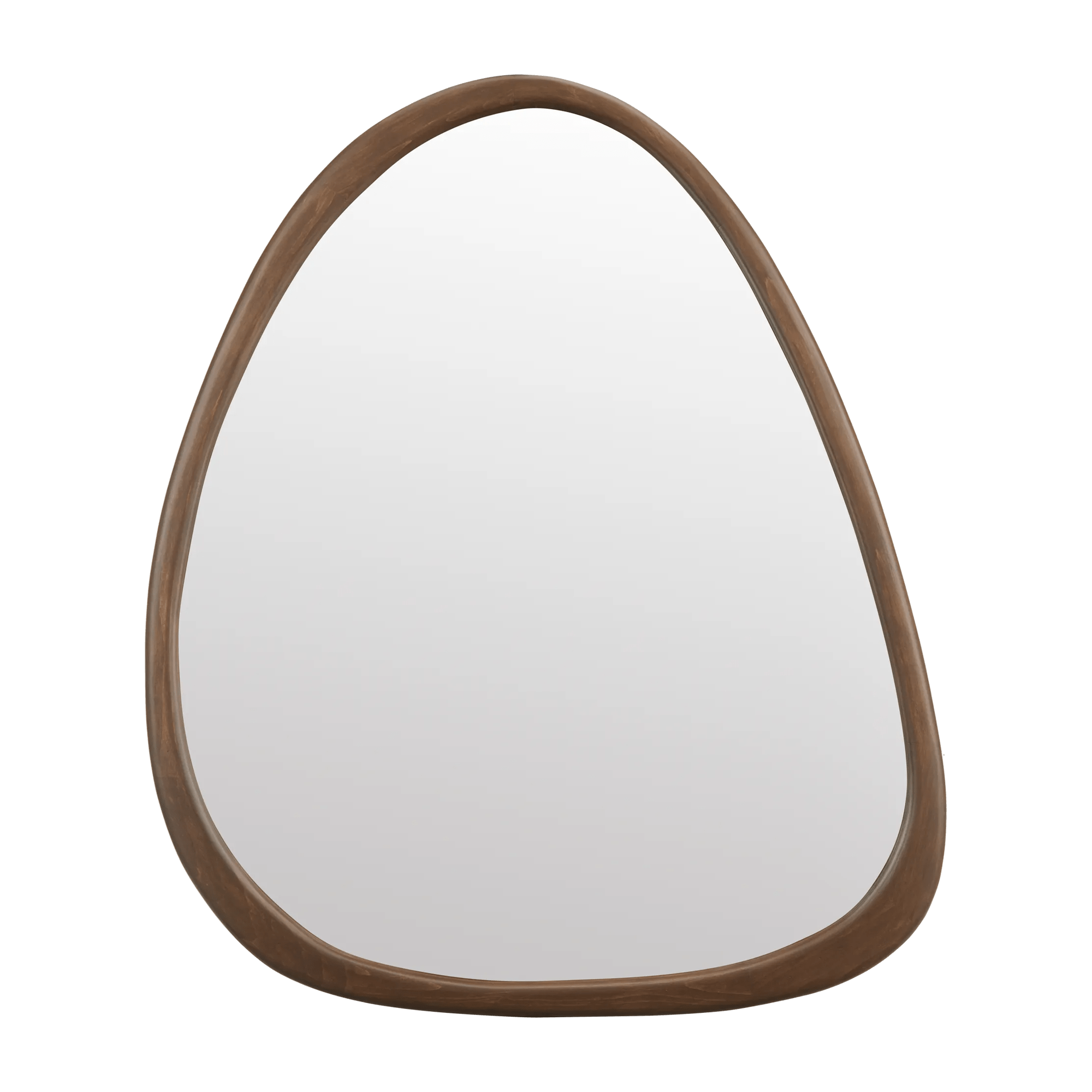 Miroir organique en noyer