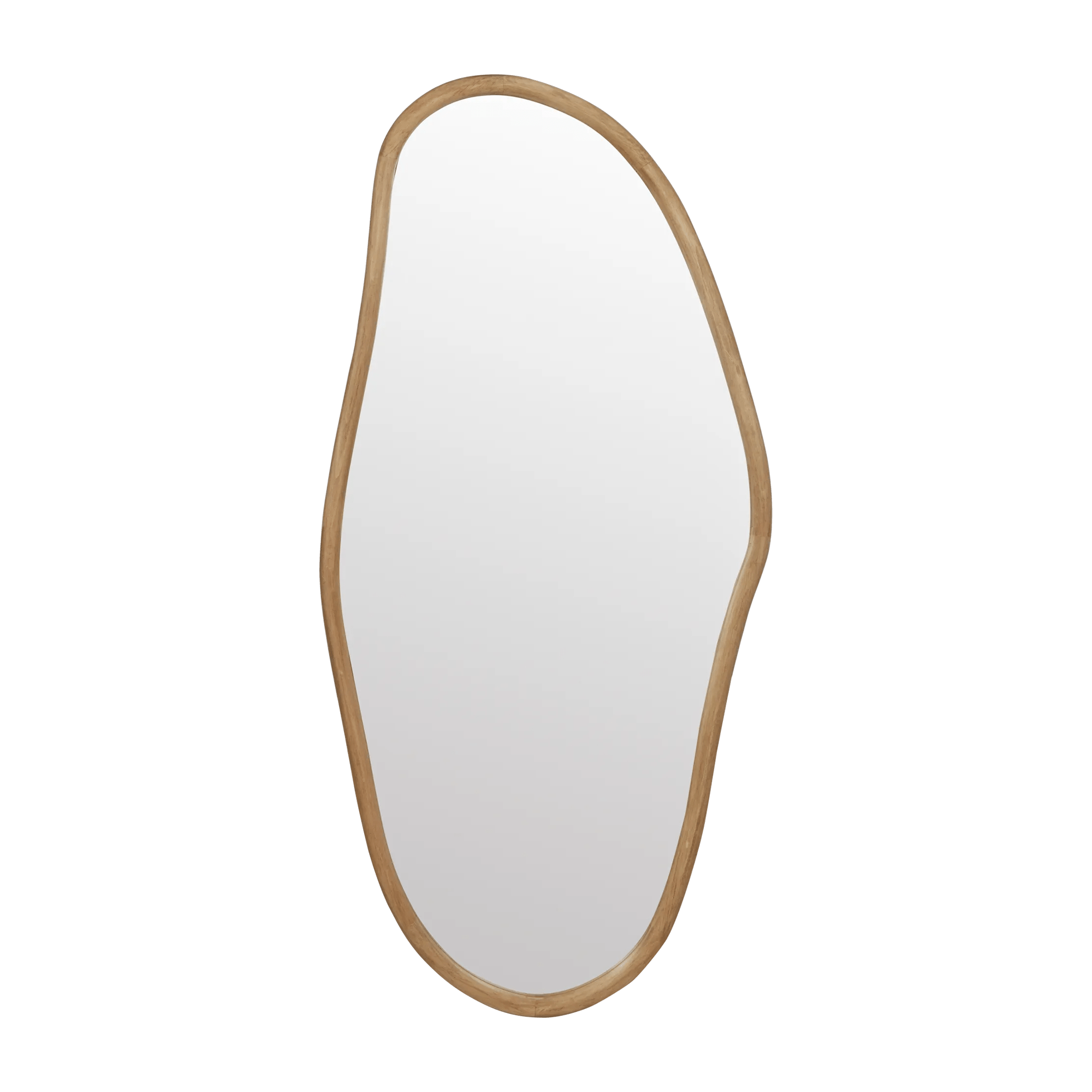 Miroir organique en bois