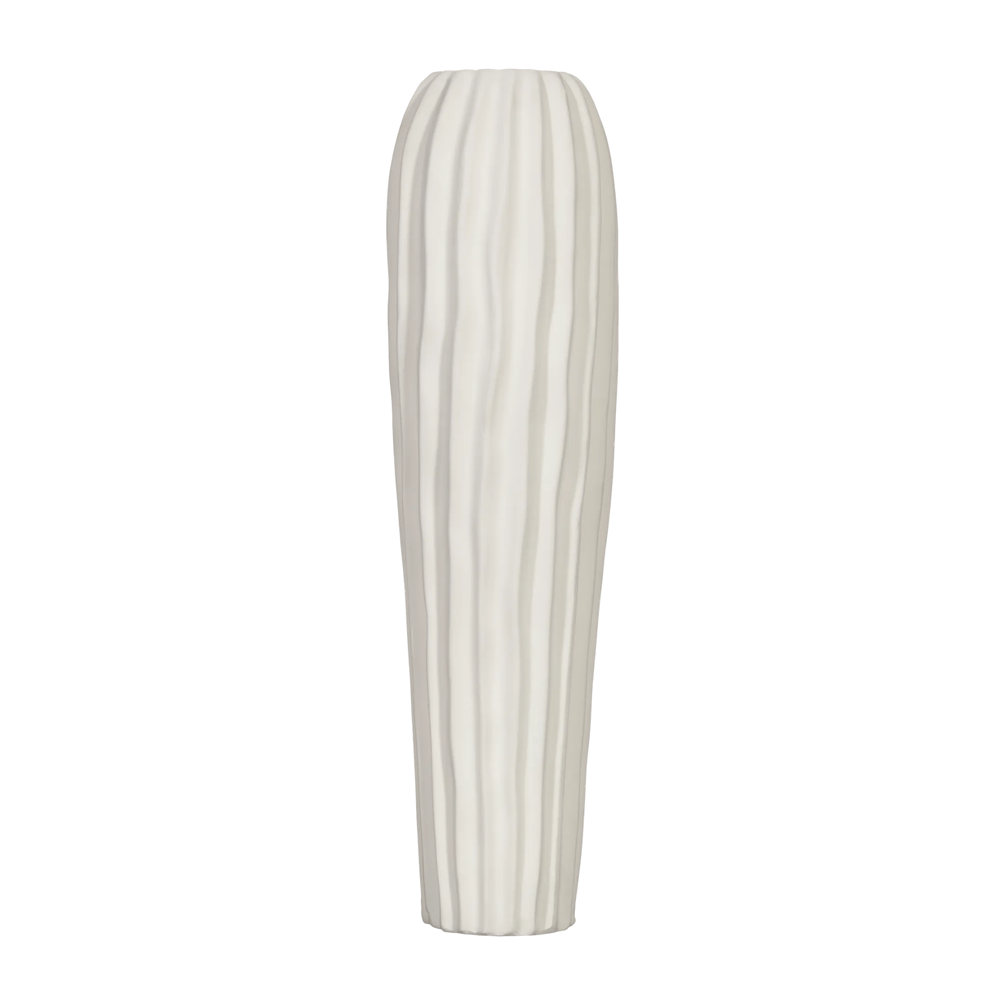Vase ondulé en céramique