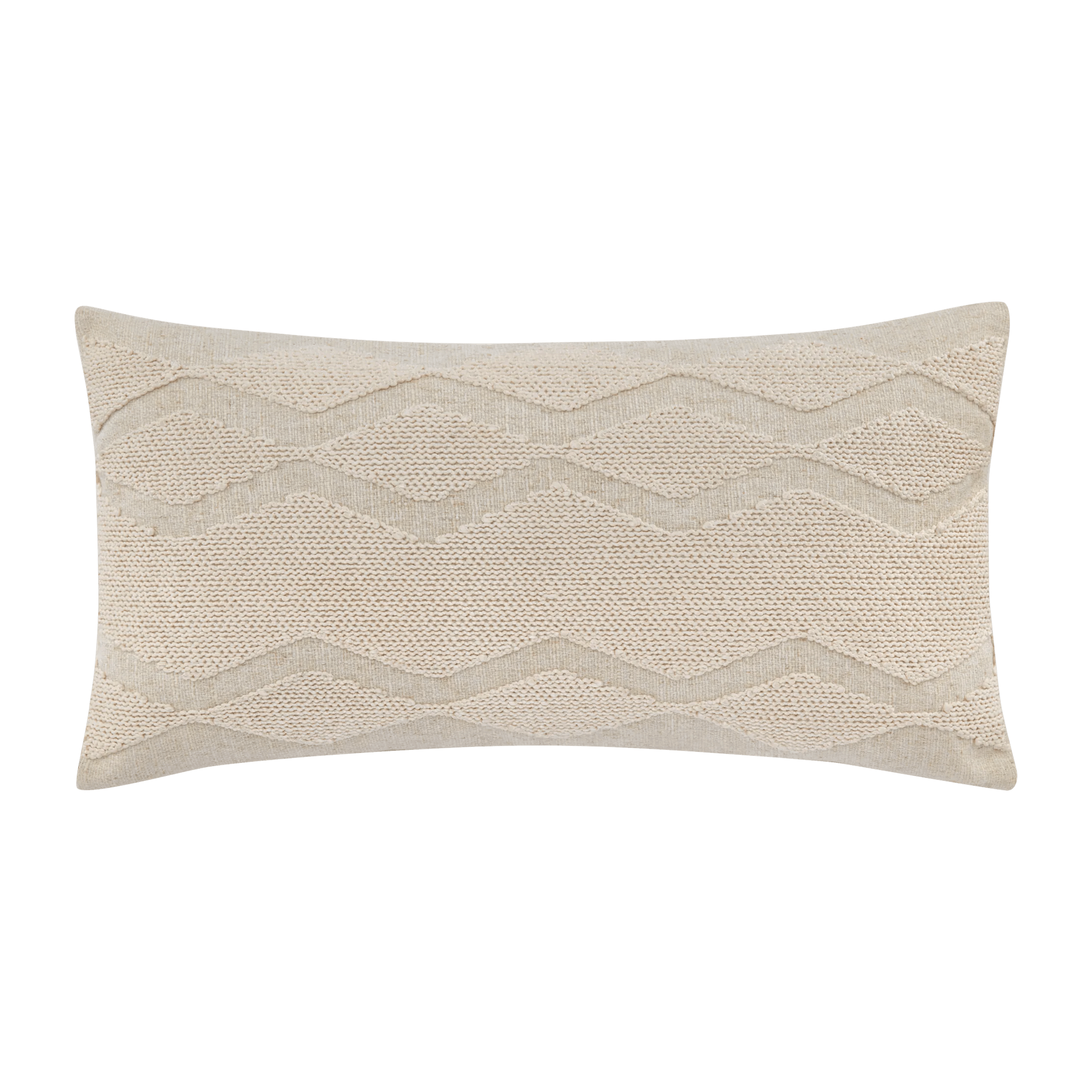 Beige Yara Lumbar Decorative Pillow
