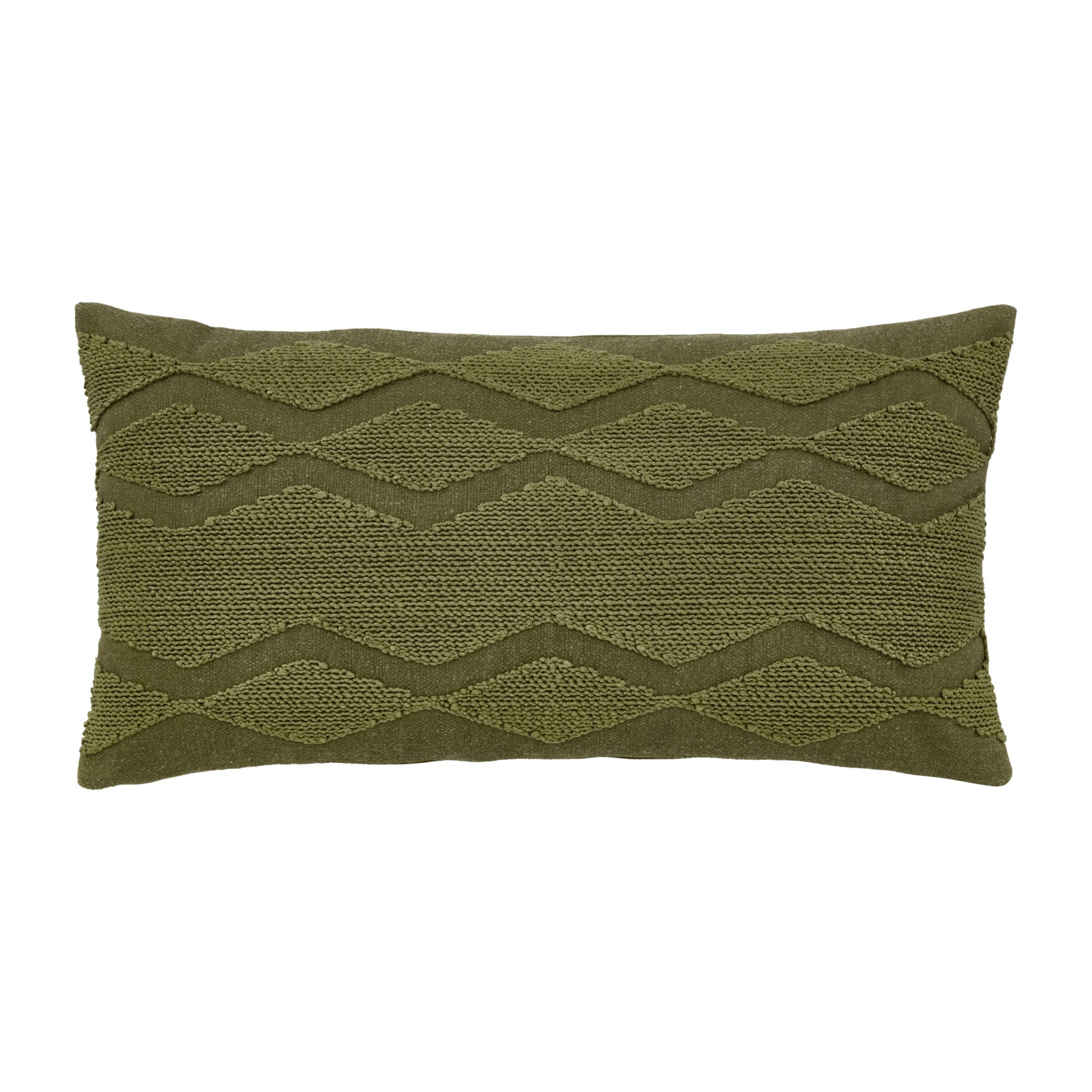 Green Yara Lumbar Decorative Pillow