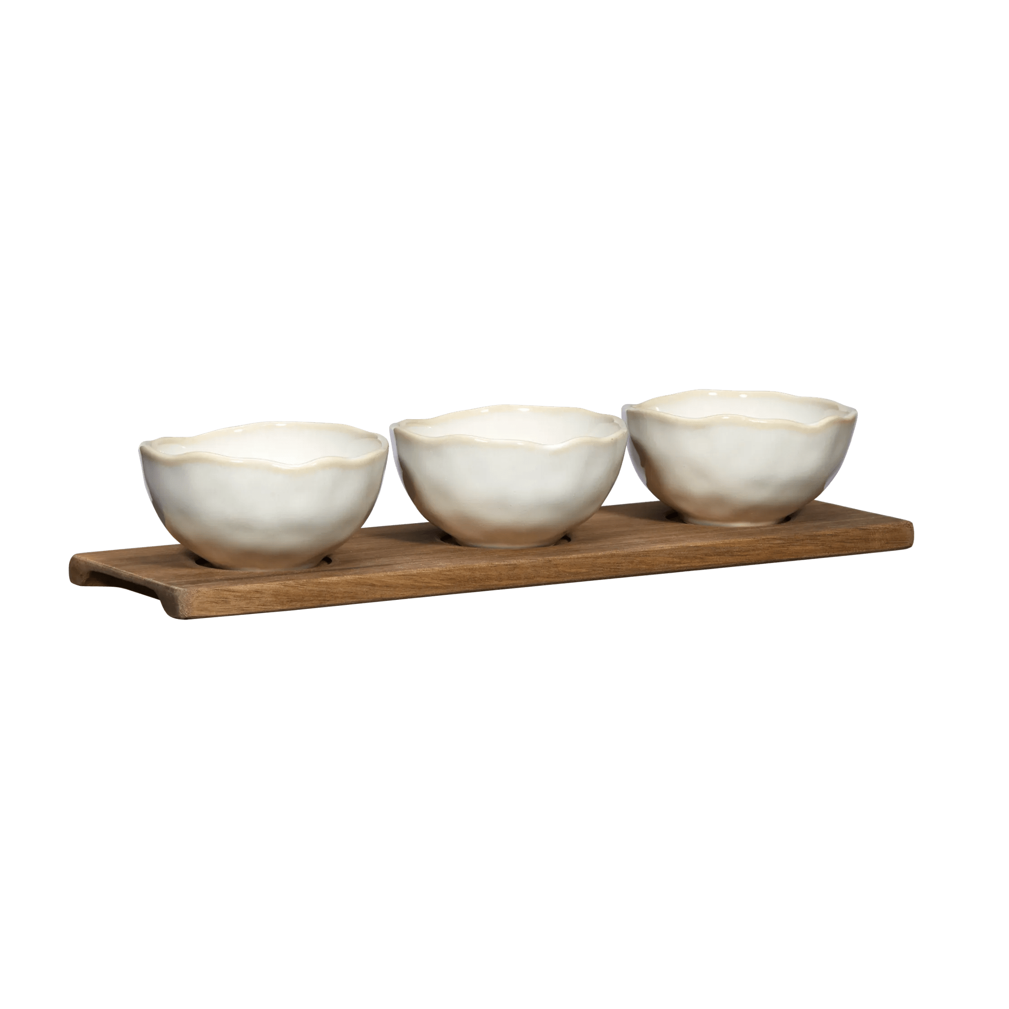 Set of 3 Bowls With Tray