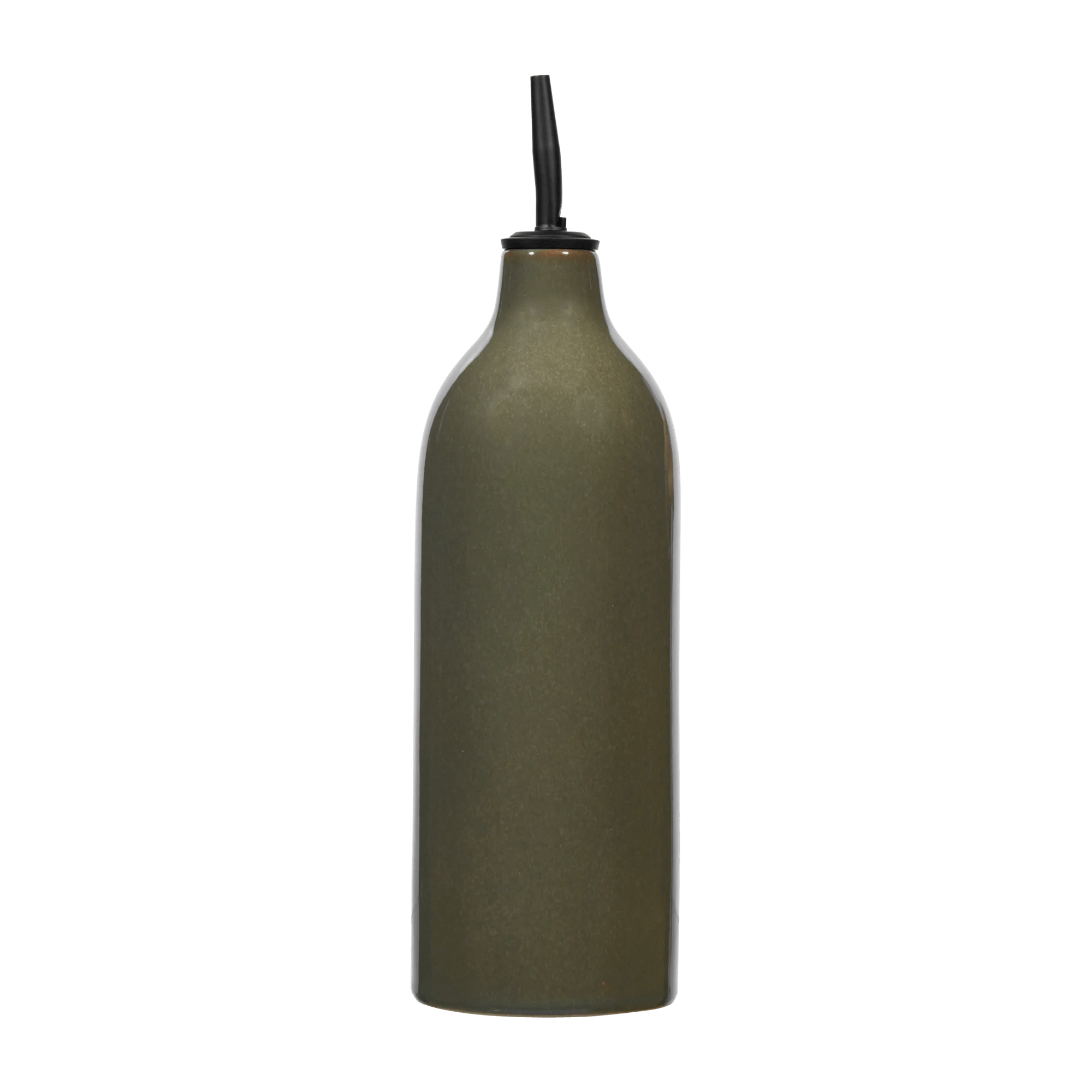 Bouteille pour l'huile verte