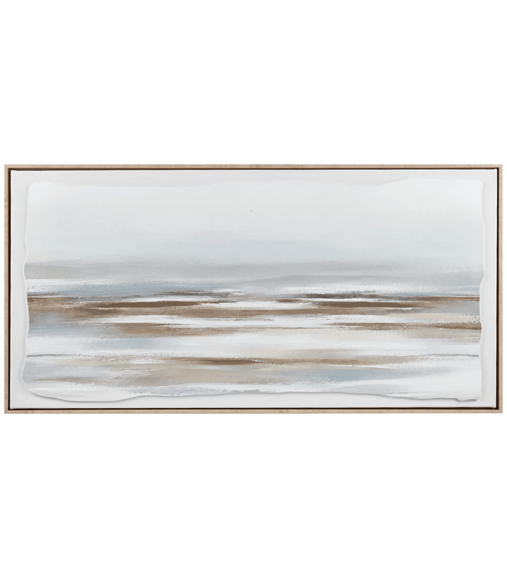 Abstract Shore Framed Art