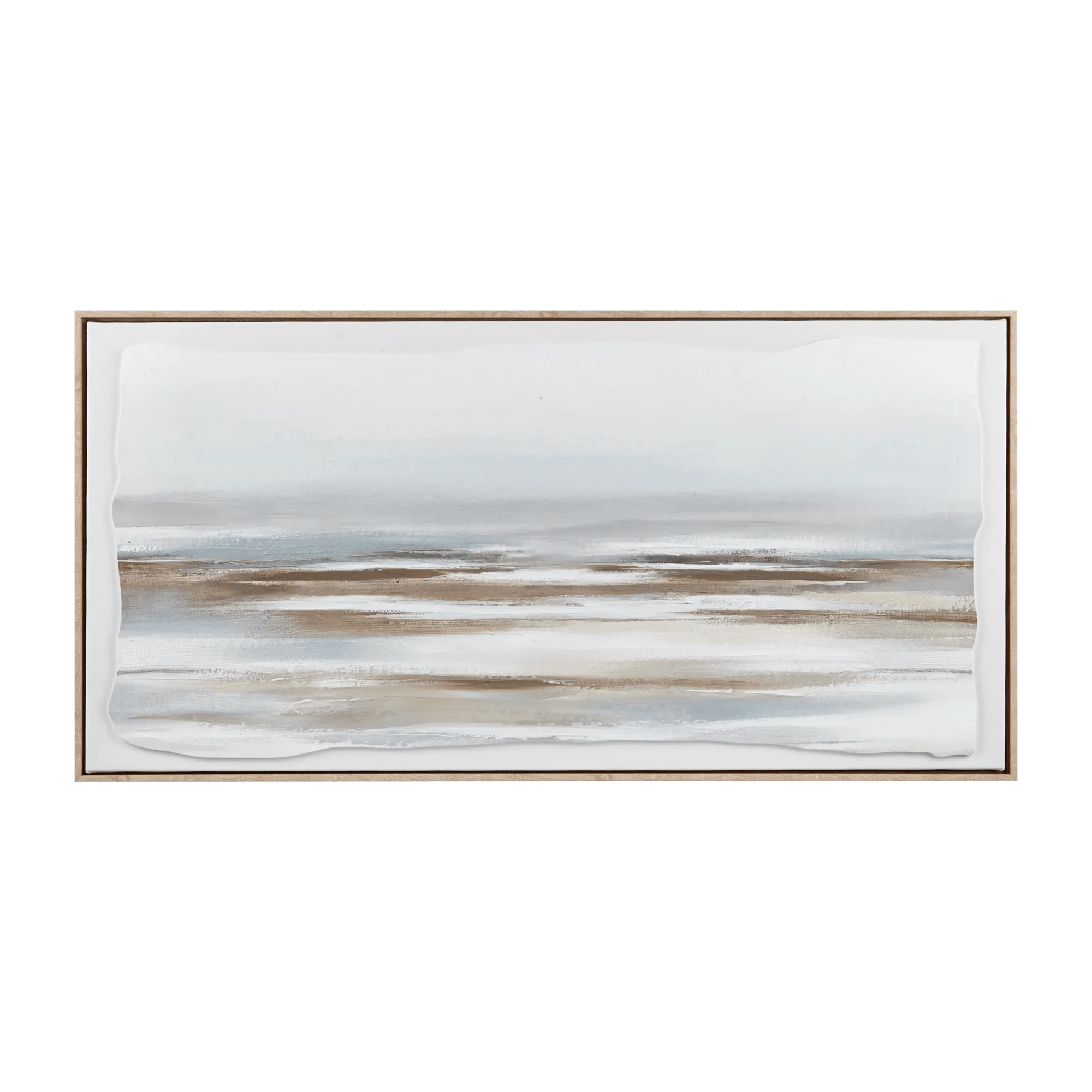 Abstract Shore Framed Art