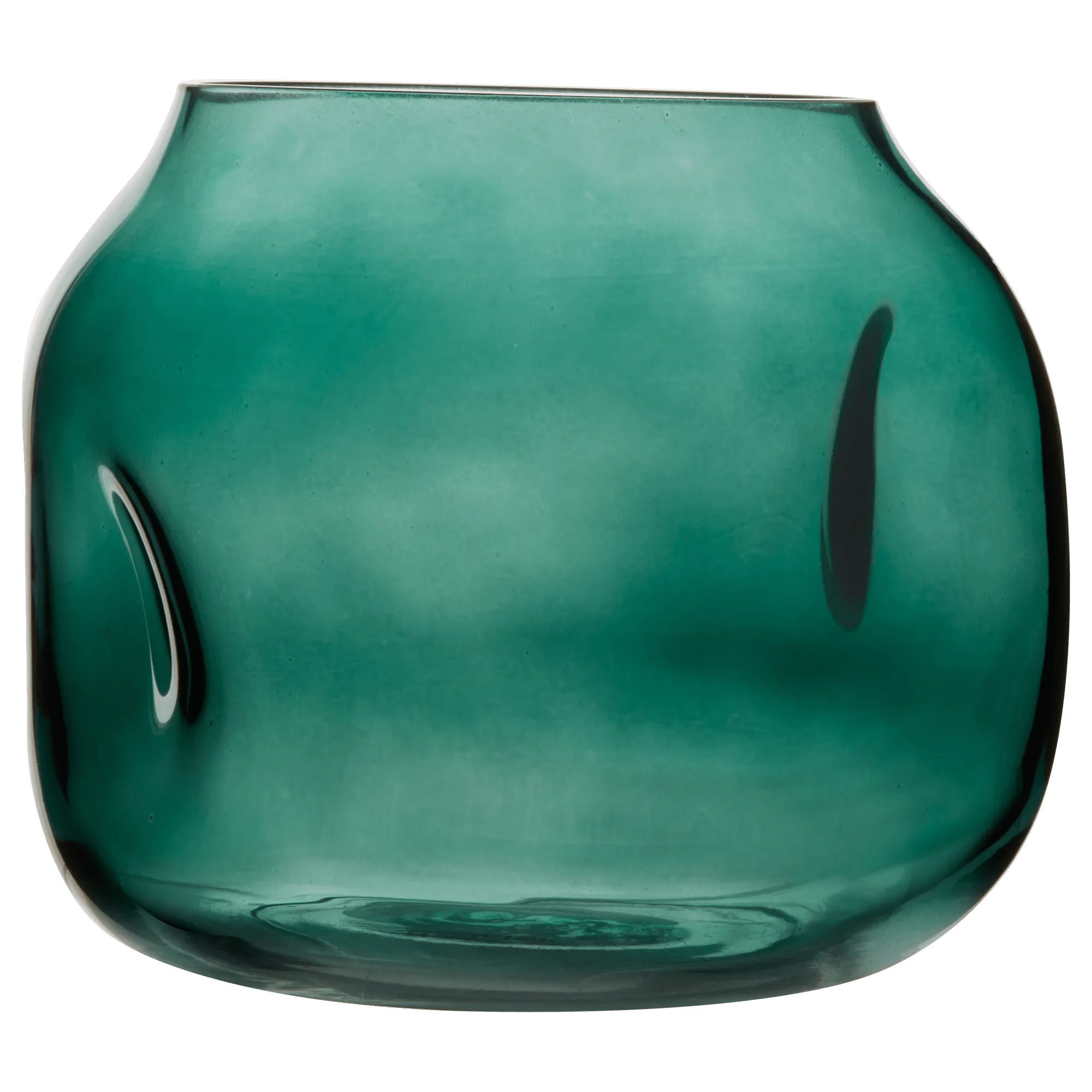 Porte-bougie en verre
