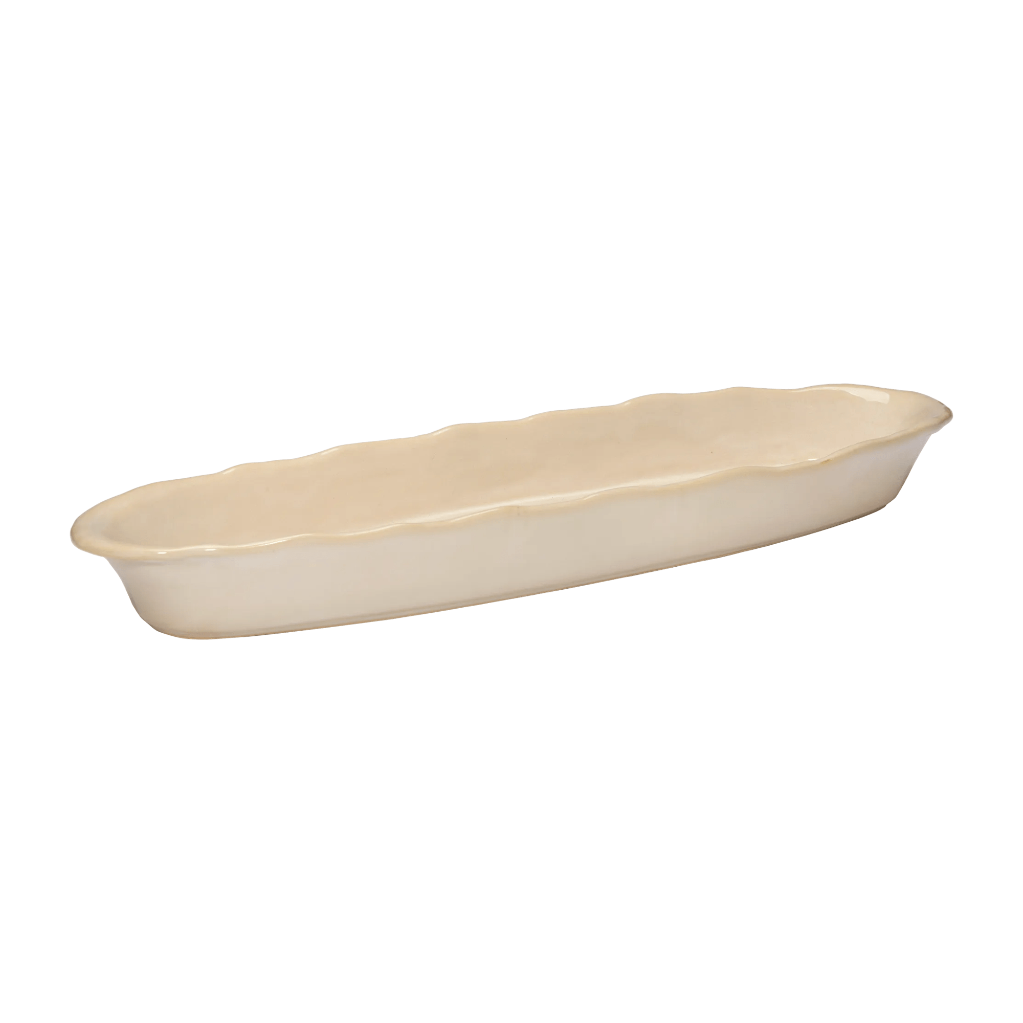 Oval Ceramic Serving Plate