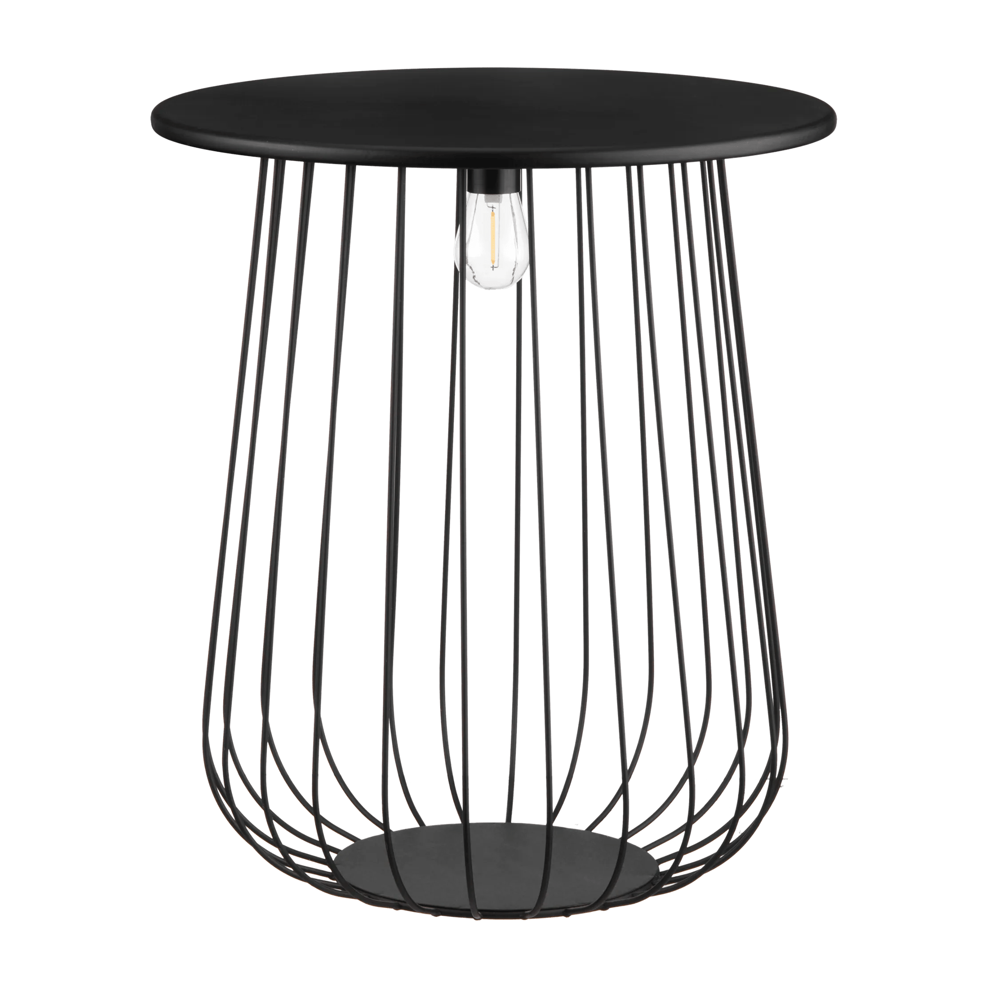 Side Table with Light