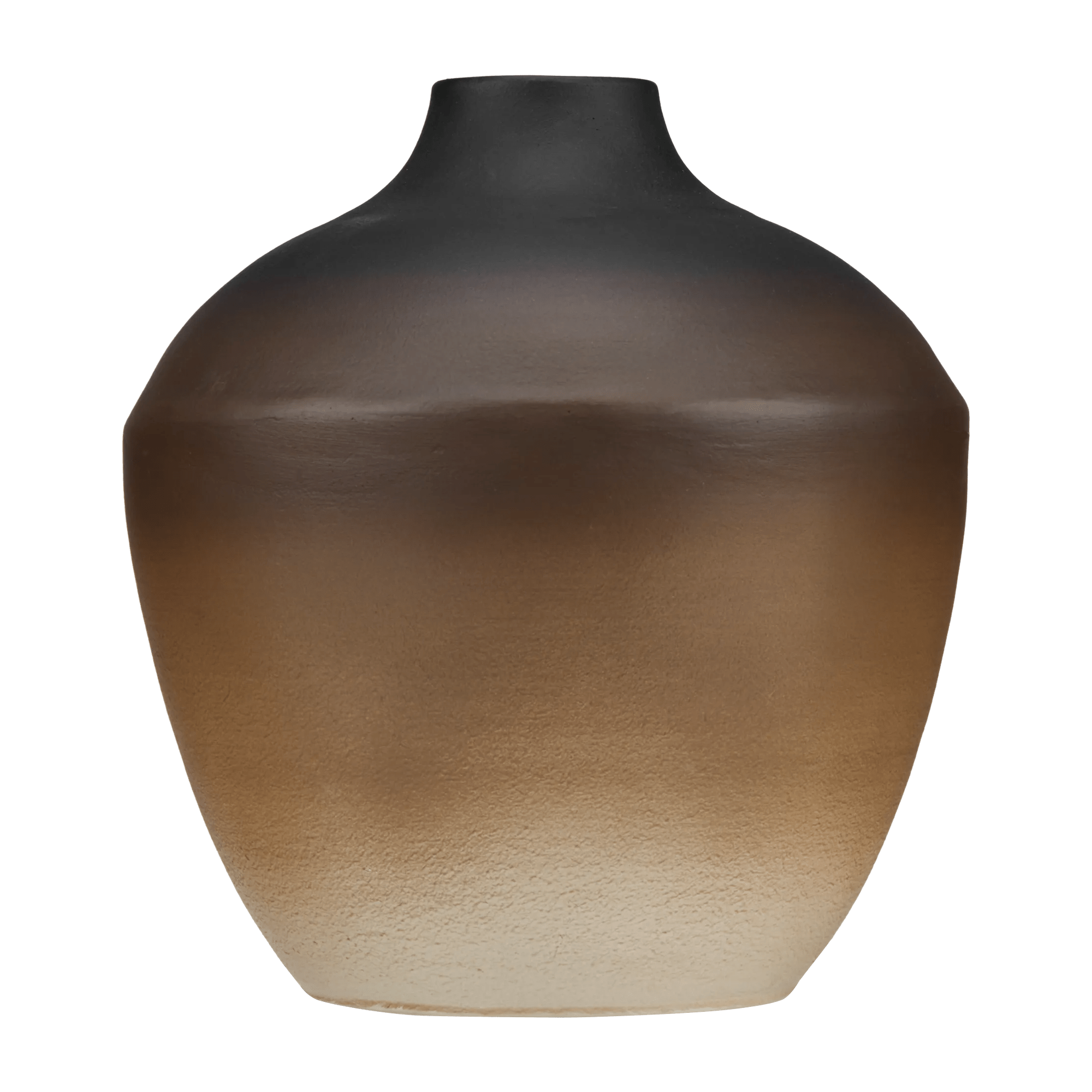 2-Tone Brown Vase